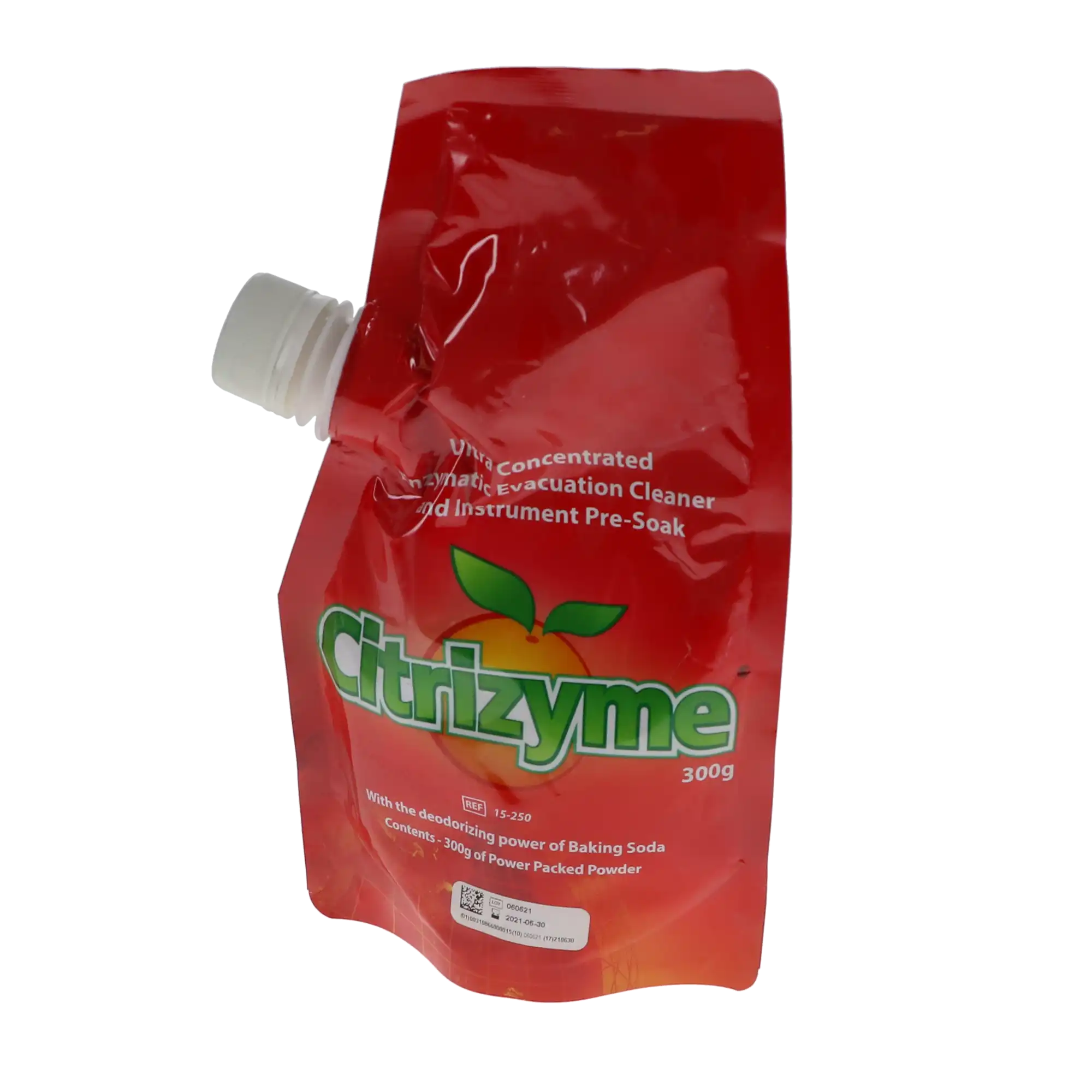 Citrizyme Ultra Concentrated Dual Enzymatic Cleaner Powder, Citrus Scent, 300 g Pouch with EZ Pour Spout, 140 Treatments, 15-250 thumbnail 6