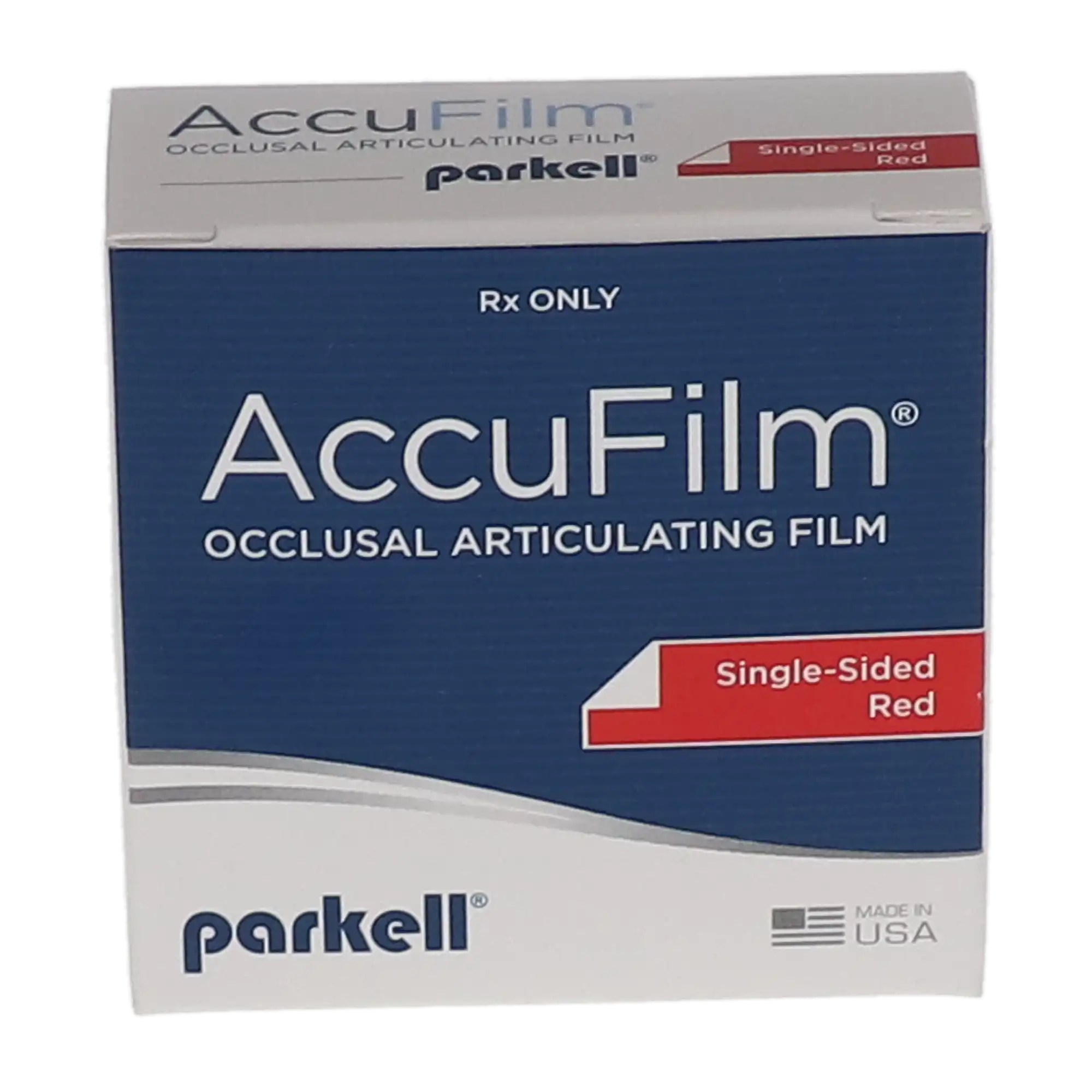 AccuFilm I Single-Sided Articulating Film, Pre-Cut Strips, Red, 21 Microns, 3-1/2" x 7/8", 280/Pk, S015 thumbnail 5