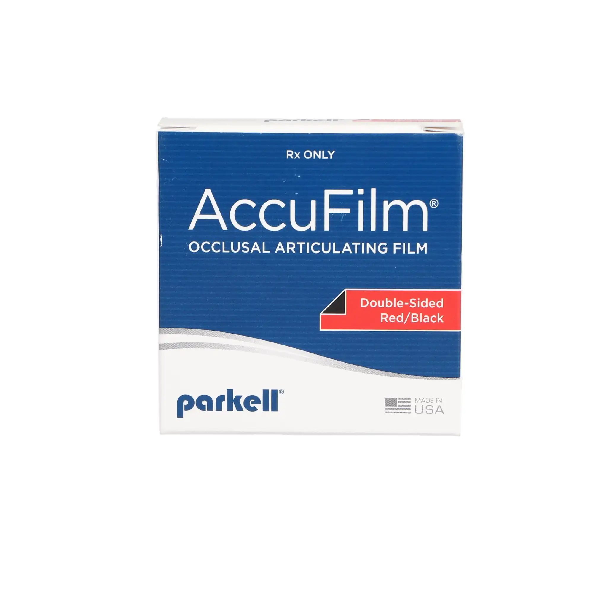 AccuFilm II Double-Sided Articulating Film, Red/Black, Pre-Cut Strips, 3-1/2" x 7/8", 21 Microns, 280/Pkg, S017 thumbnail 3