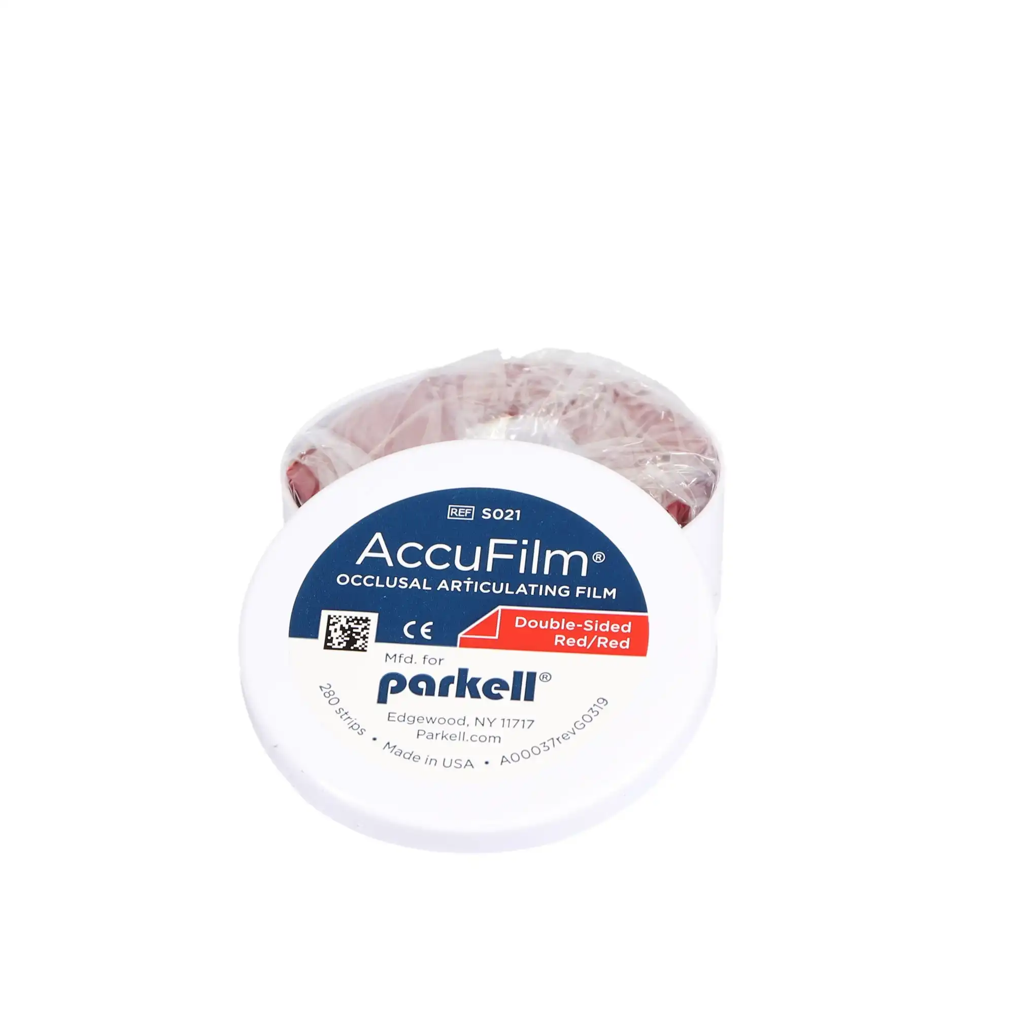 AccuFilm II Double-Sided Articulating Film, Red/Red, Pre-Cut Strips, 3-1/2" x 7/8", 21 Microns, 280/Pkg, S021 thumbnail 2