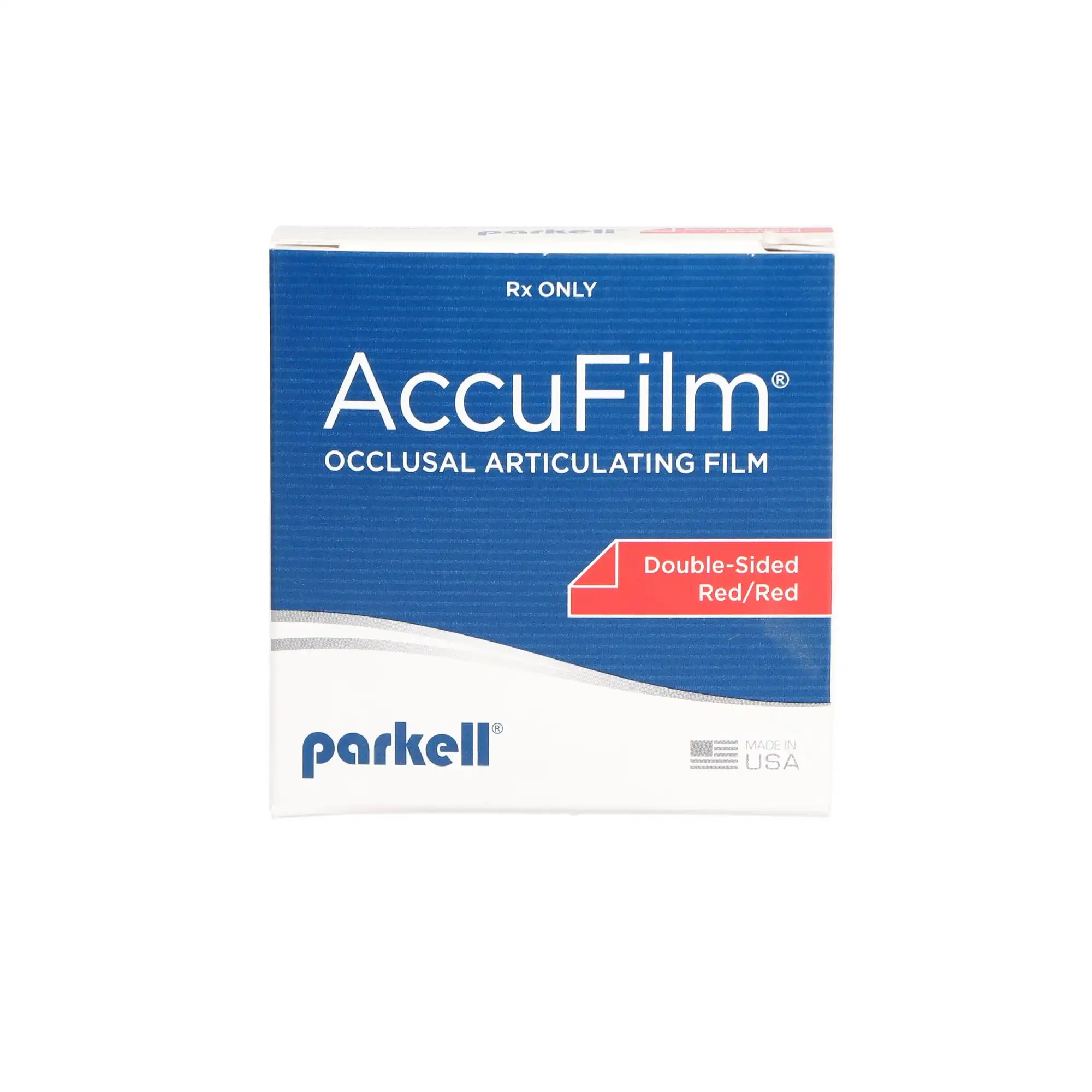 AccuFilm II Double-Sided Articulating Film, Red/Red, Pre-Cut Strips, 3-1/2" x 7/8", 21 Microns, 280/Pkg, S021 thumbnail 5