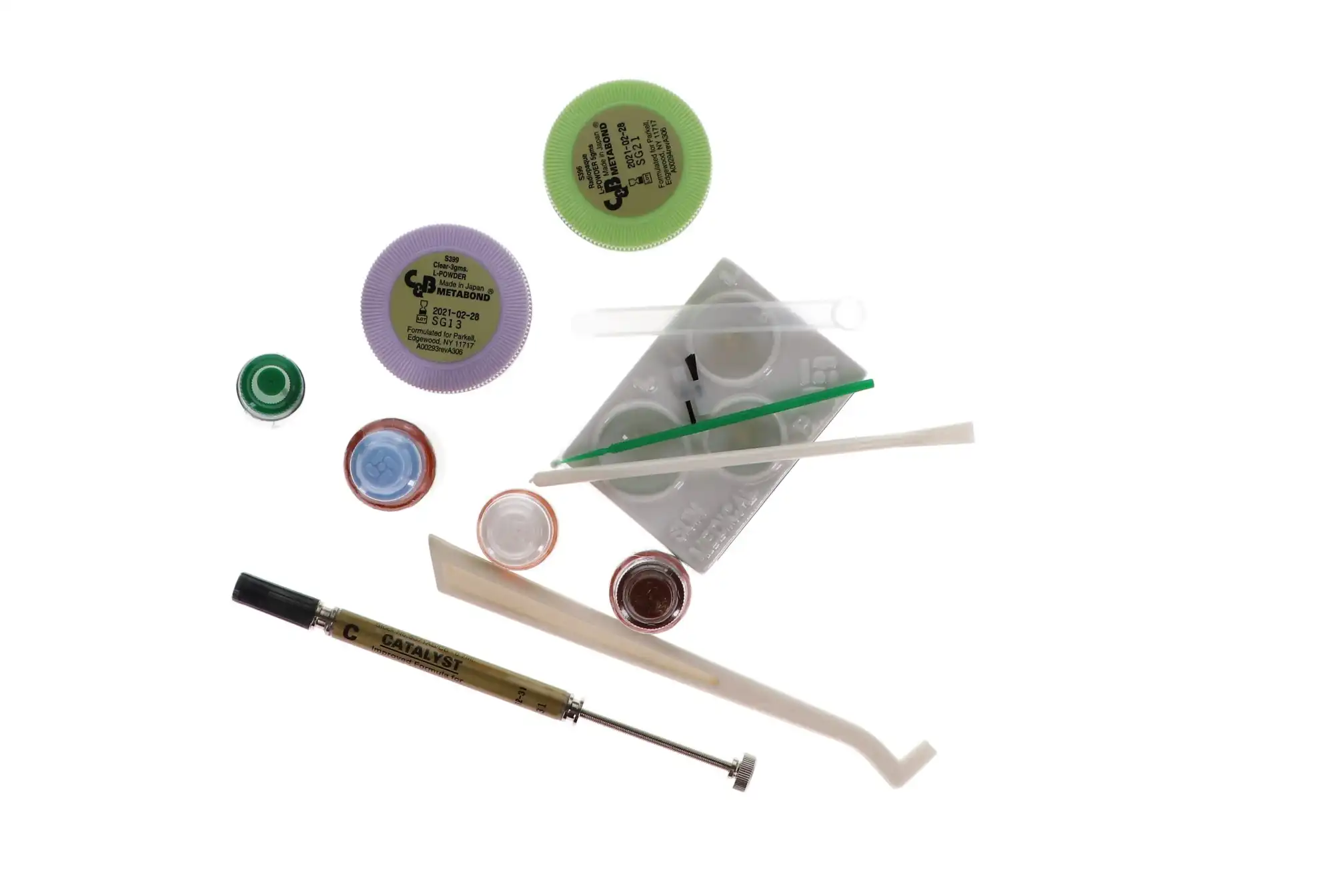 Parkell C&B-Metabond Quick! Adhesive Resin Cement Complete Kit, Self-Cure, Radiopaque & Clear, S380 thumbnail 14