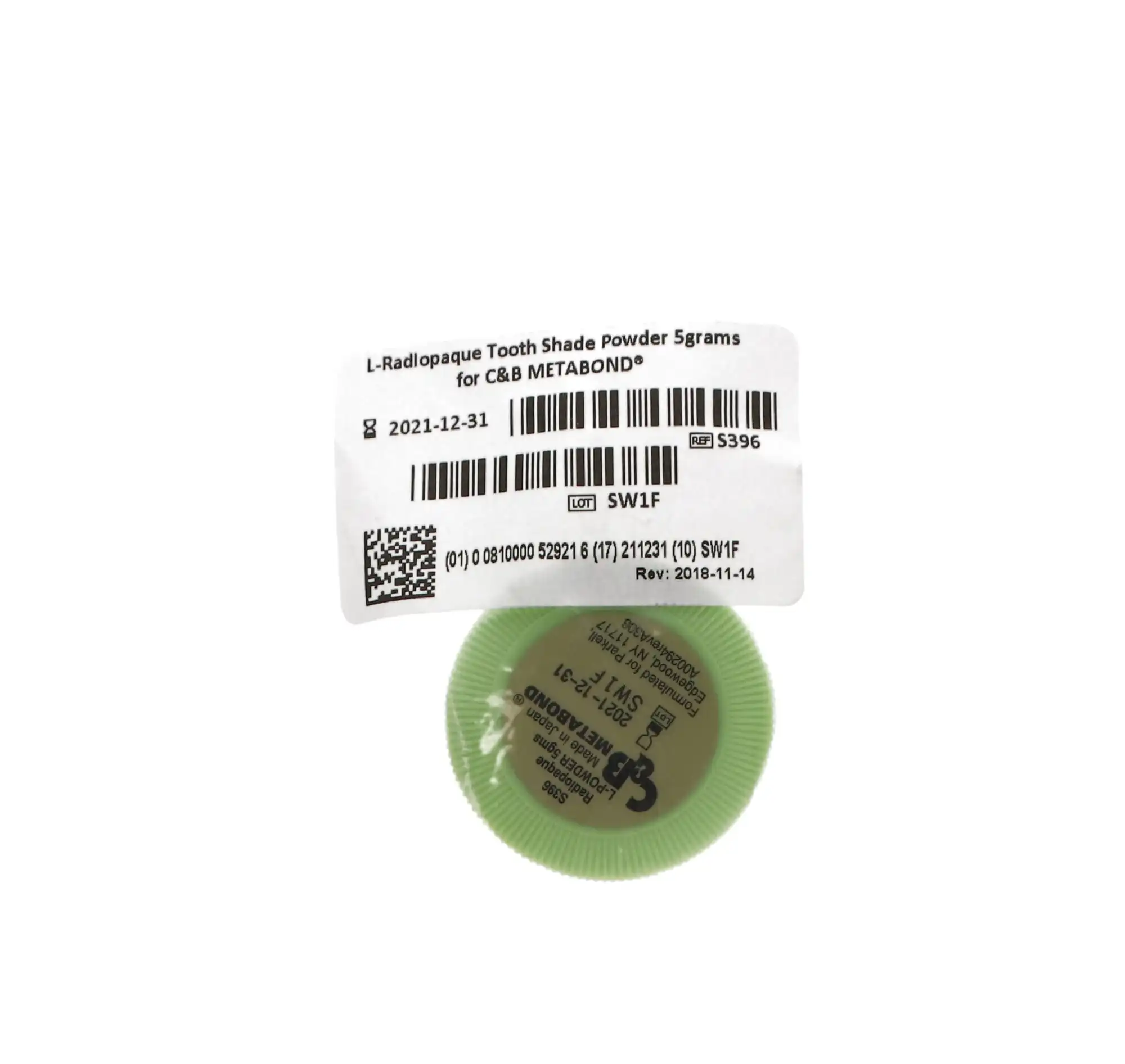C&B-Metabond Radiopaque L-Powder, Tooth Shade, 5 g, S396 thumbnail 6