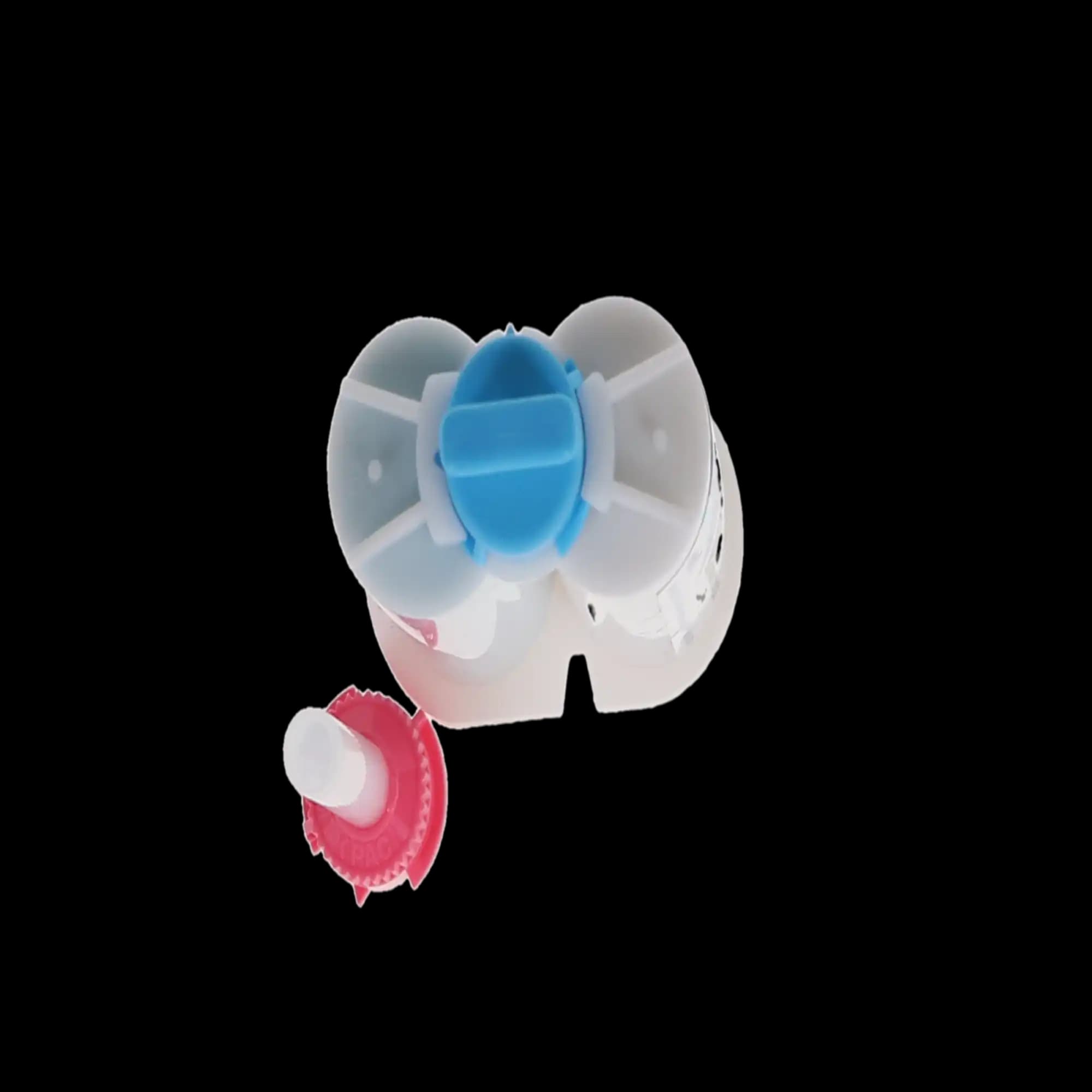 Blu-Mousse VPS Bite Registration Material, Super-Fast, Peppermint, 50ml Split Cartridges, 2/Pk, S448S thumbnail 3