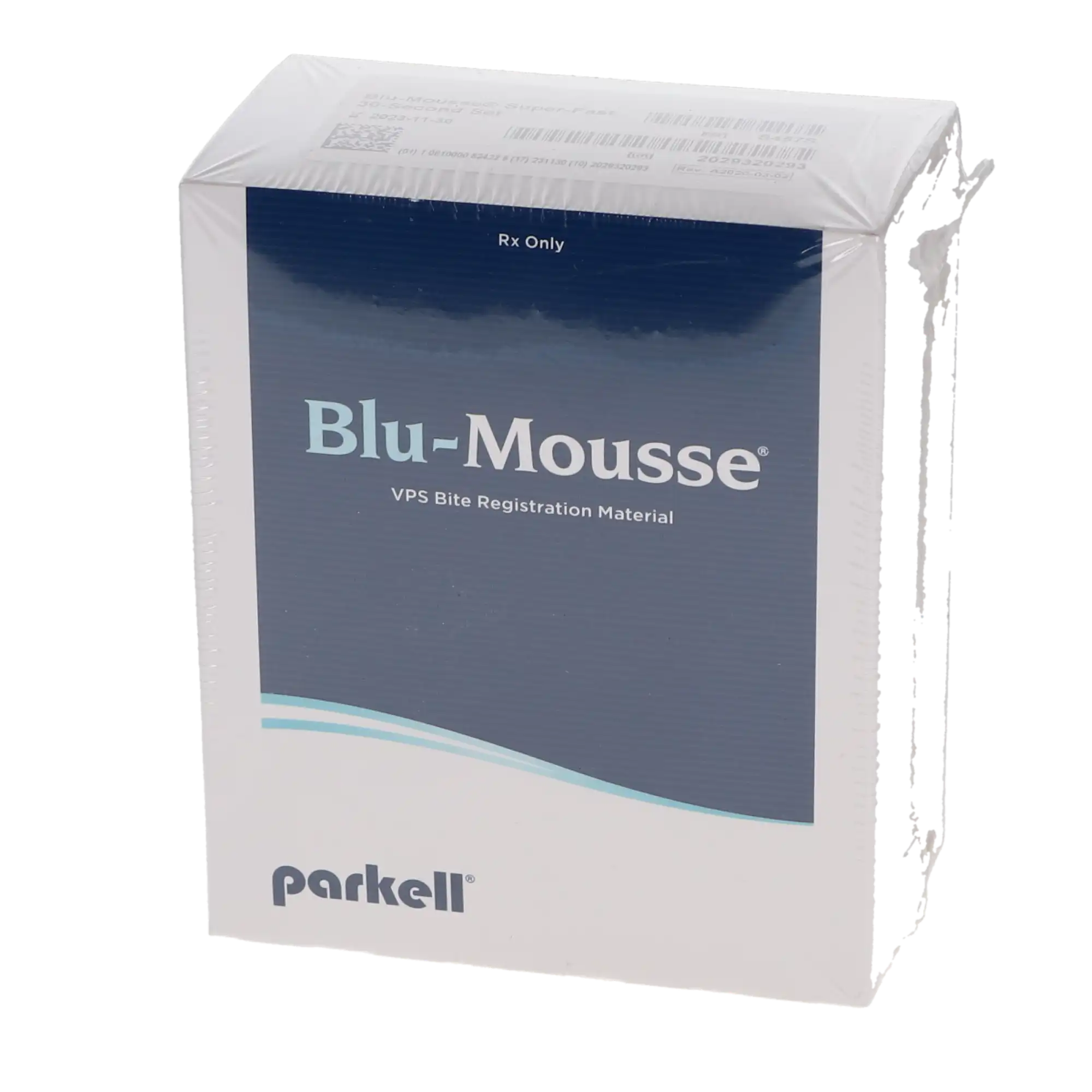 Blu-Mousse VPS Bite Registration Material, Super-Fast 30-Second Set, Scent-Free, 50 ml Split Cartridge, 2/Pk, S457S thumbnail 5