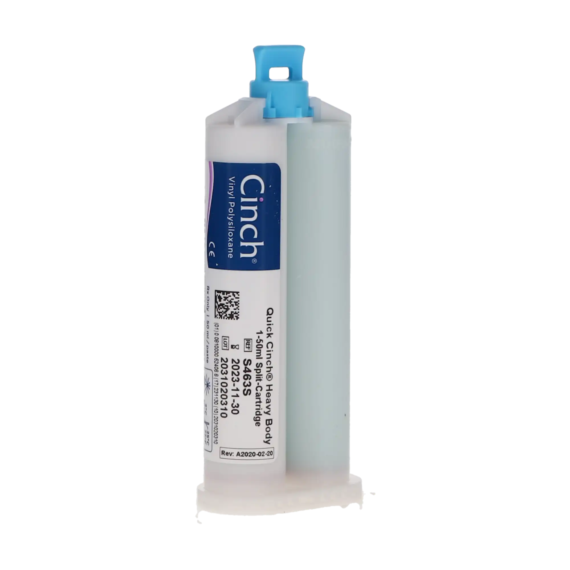 Parkell Cinch Quick Heavy Body VPS Impression Material, Fast Set, 50 ml Cartridges, 4/Pk, S463S thumbnail 3