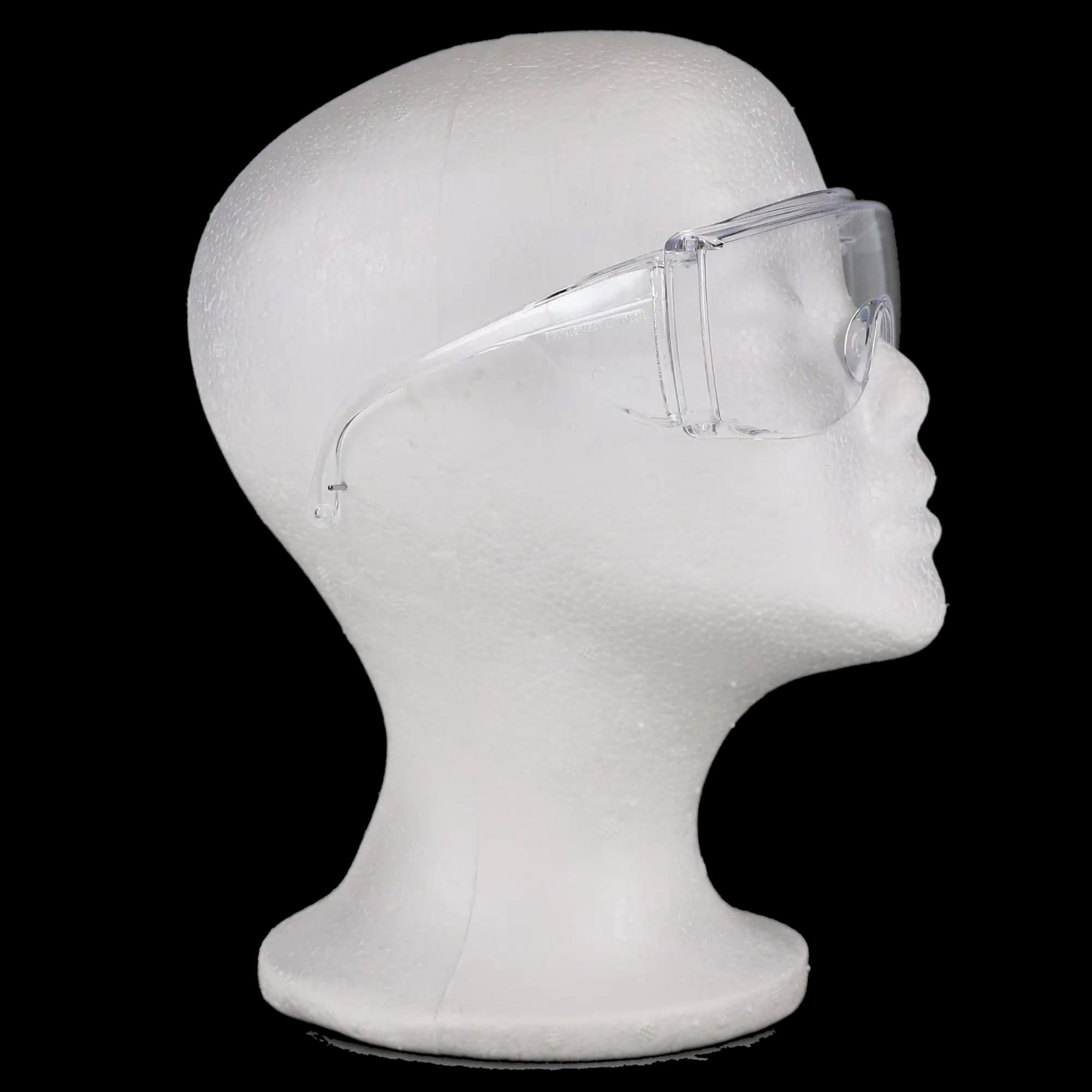 ProVision EyeSavers Safety Eyewear, Clear Frame/Clear Lens, OTG, One Size Fits All, 17S, 1/Pk thumbnail 8