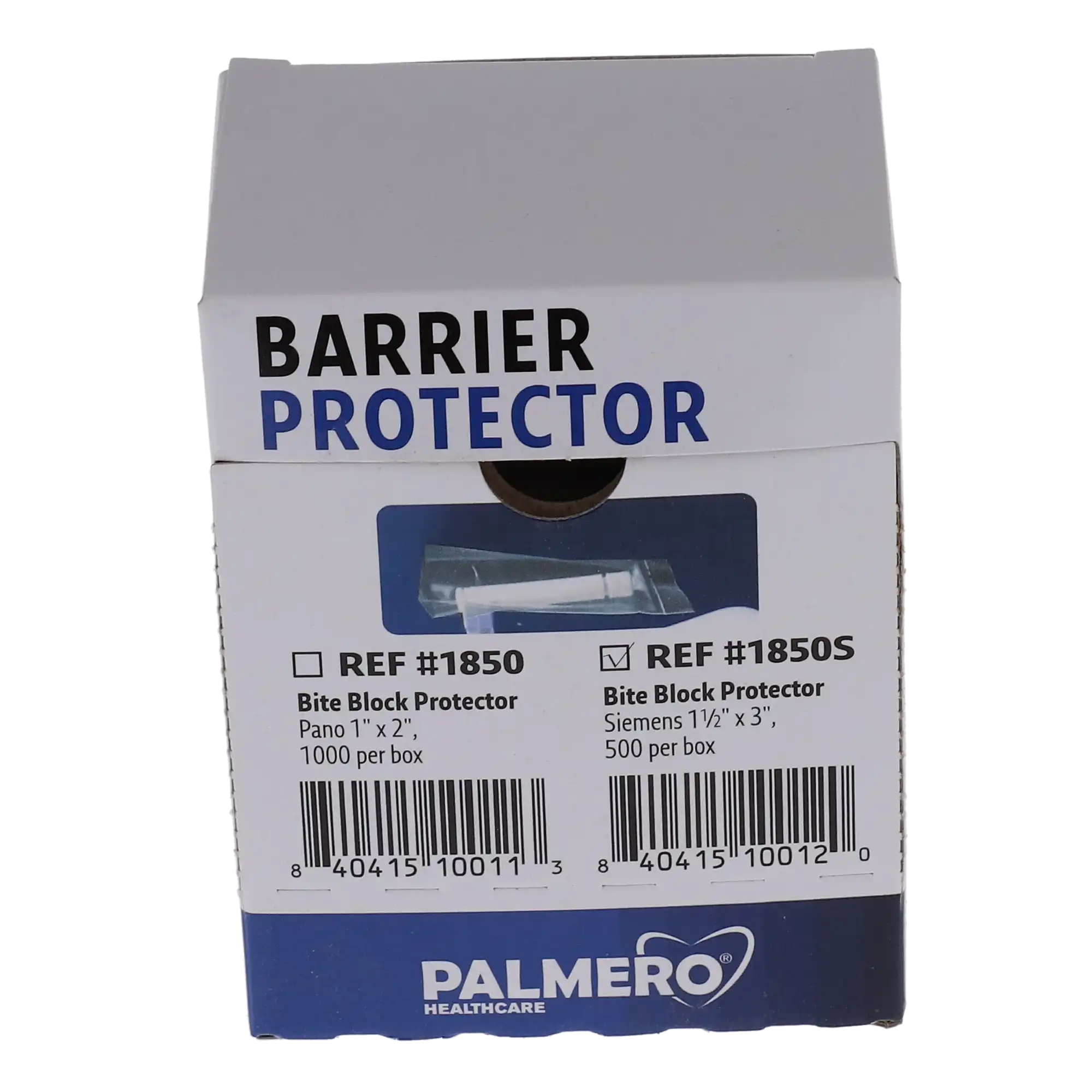 Palmero Bite Block Protectors for Siemens Panoramic X-Ray Machine, 1-1/2" x 3", Clear, Latex-Free, 500/Pk, 1850S thumbnail 8