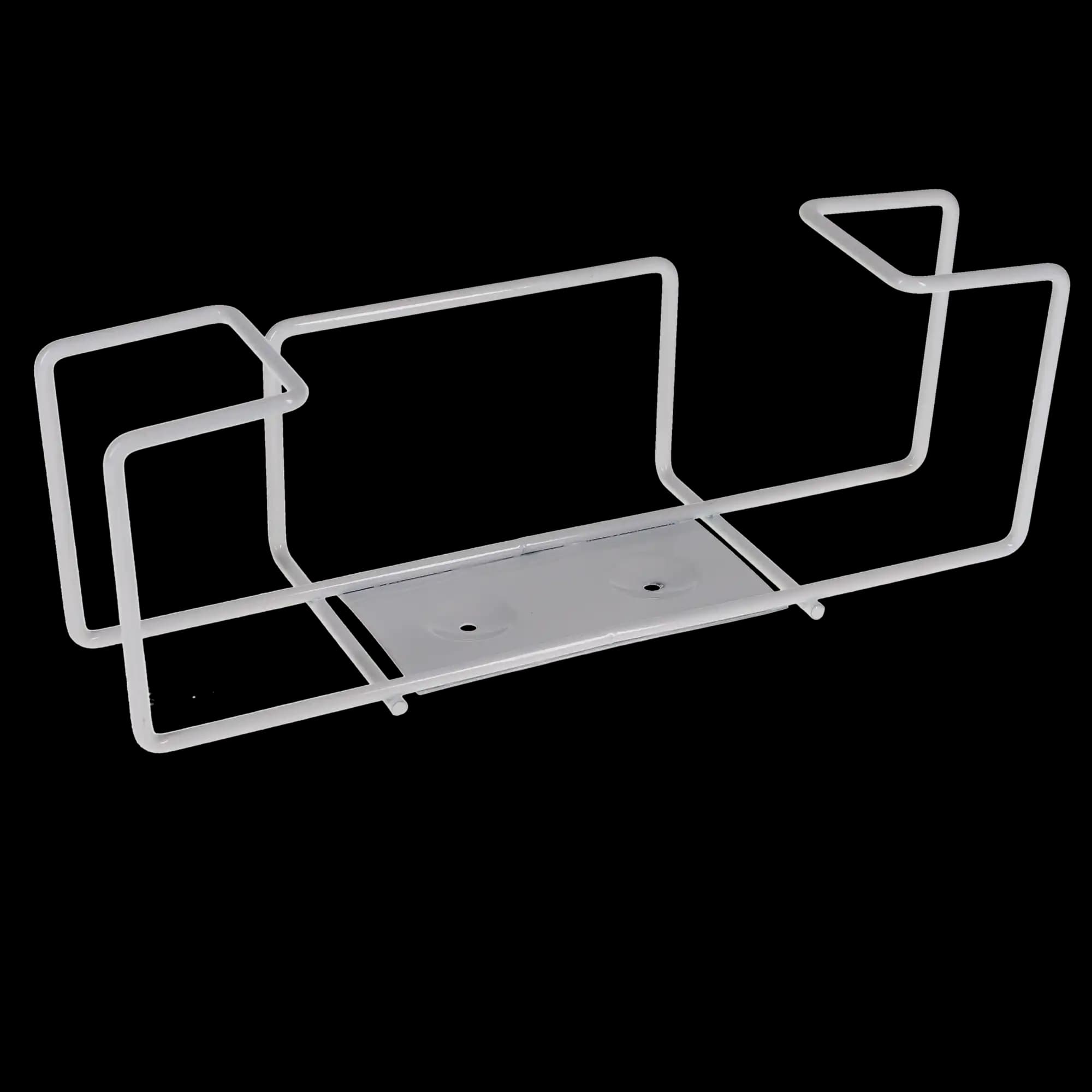 Hold-It Surgical Glove Box Holder, Single/Double, 11" x 4" x 4", White, 1/Pk, 1858 thumbnail 2