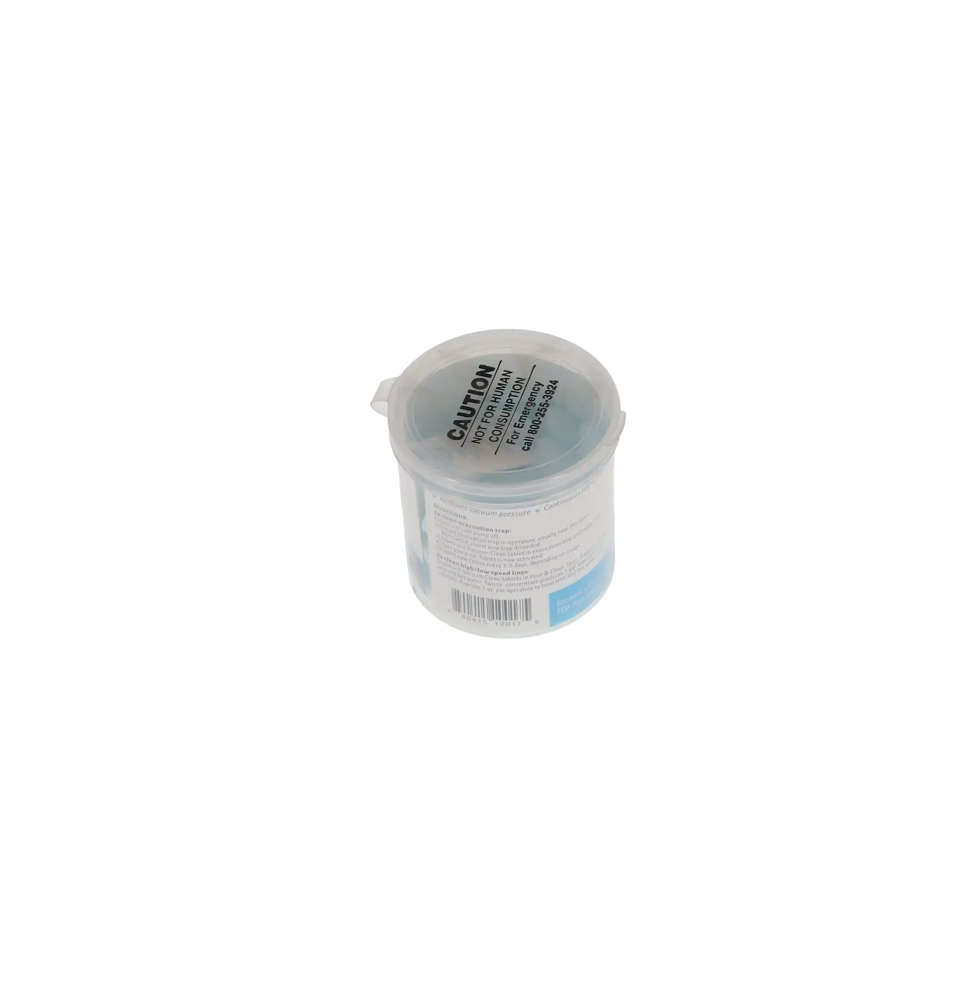 Vacuum Clean™ Evacuation System Maintenance Tablets, 45 Tablets/Jar, 3547 thumbnail 6
