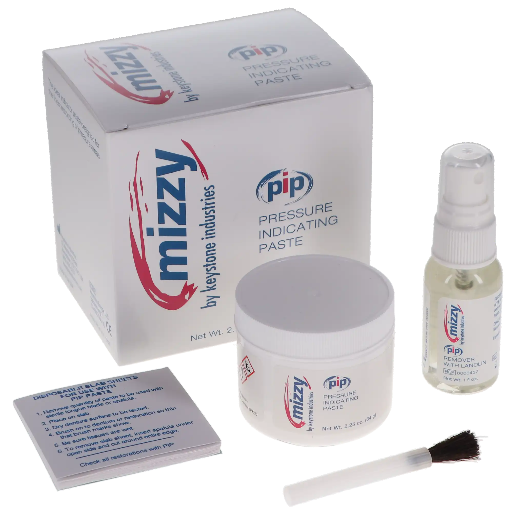 Mizzy PIP Pressure Indicating Paste with Remover, 2.25 oz Jar, 6120300 thumbnail 12