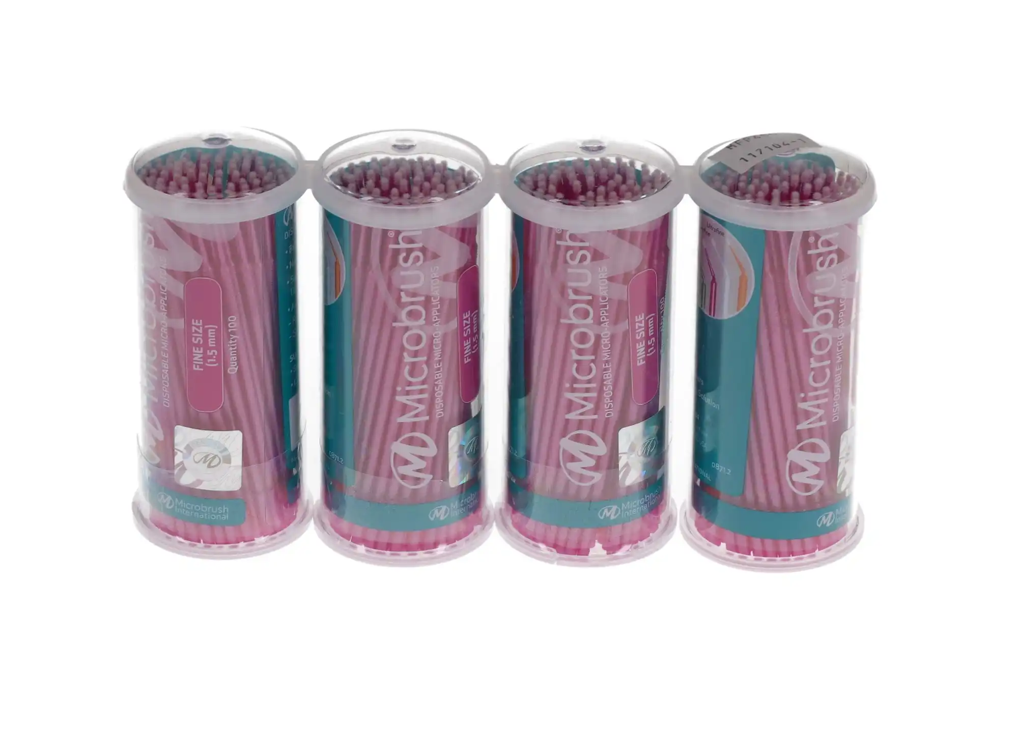 Microbrush Tube Series Fine Pink Micro Applicators, 1.5mm, 400/Pk, MFP400 thumbnail 11