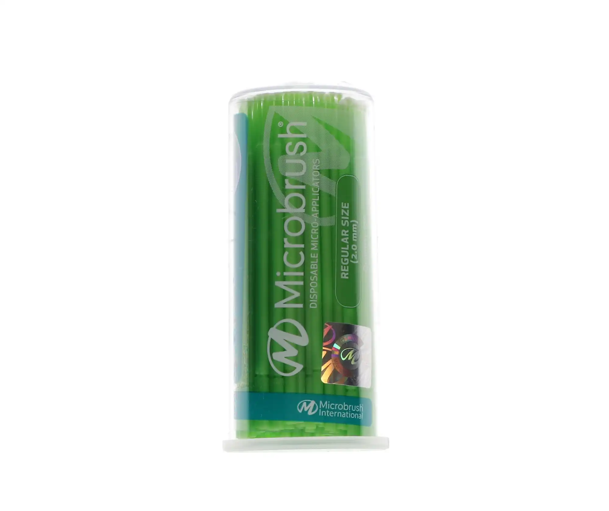 Microbrush Tube Series Applicators, Regular Tip (2mm), Green, 400/Pk, MRG400 thumbnail 5