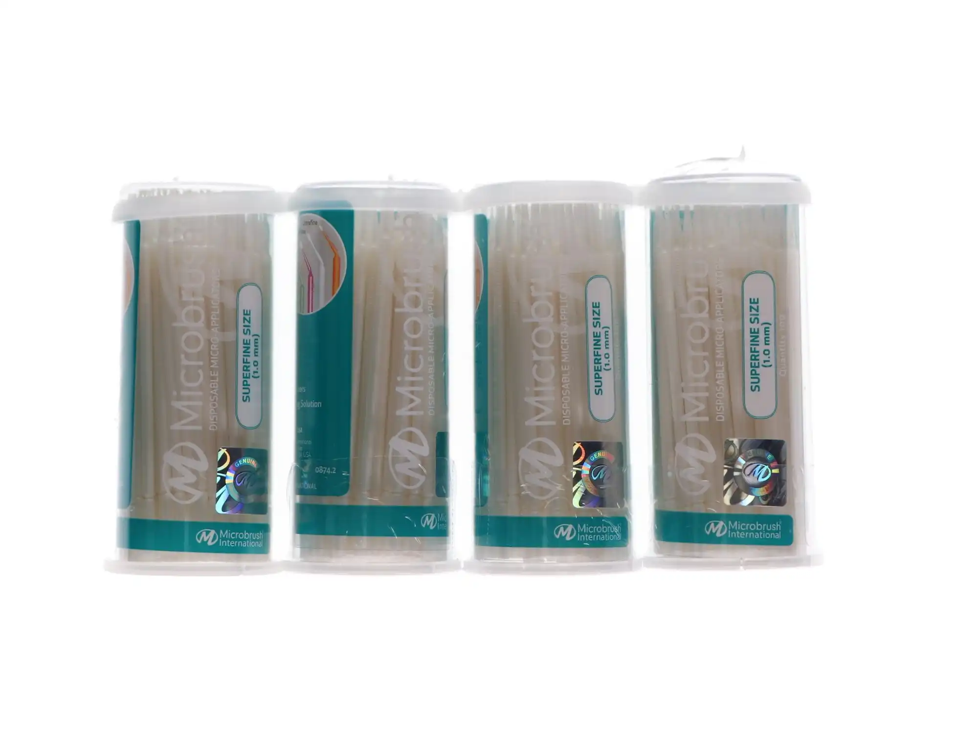 Microbrush Tube Series Disposable Micro Applicators, Super Fine, White, 1.0 mm, 400/Pk, MSF400 thumbnail 11