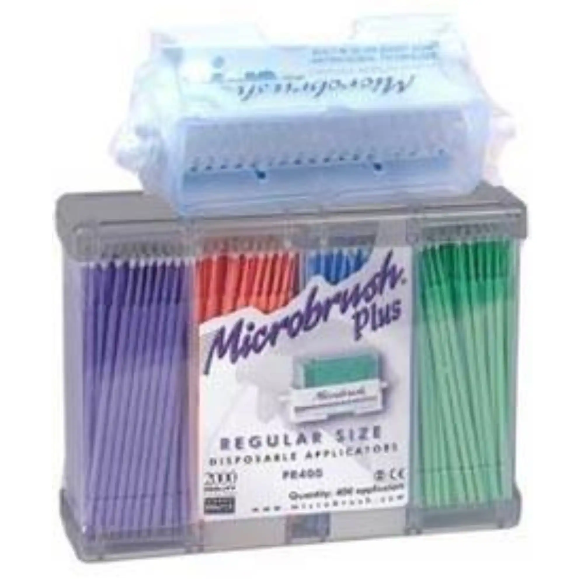 Microbrush Plus Micro-Applicator Dispenser Kit, Regular 2.0 mm, Assorted Colors, 400/Pk, PR400-KIT thumbnail 9
