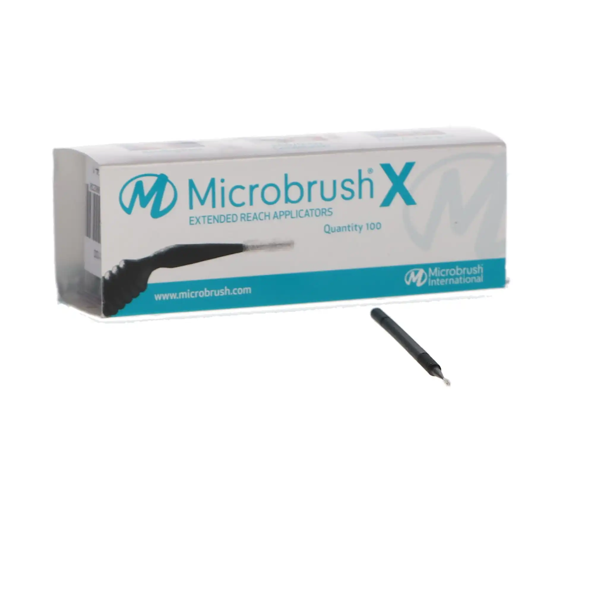 Microbrush X Extended Reach Micro Applicator Refill, Extra Thin, Black, 100/Pk, PX100 thumbnail 10