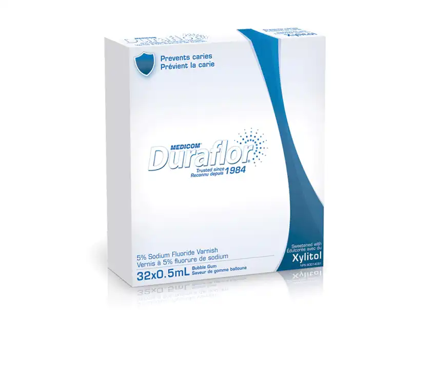Duraflor 5% Sodium Fluoride White Varnish Unit Doses, 0.25 ml, Bubblegum, 200/Box, 1011-BG200 thumbnail 5