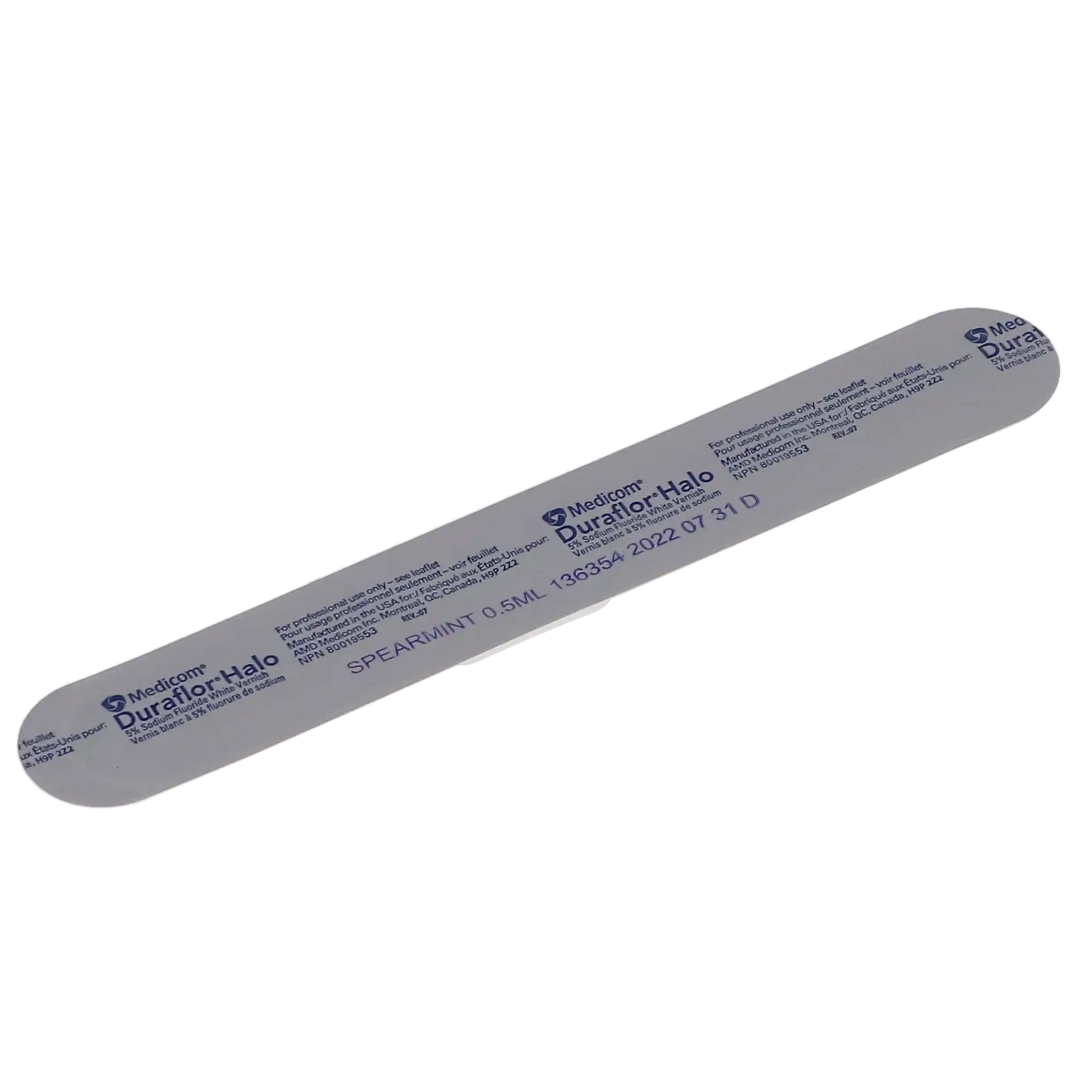 Duraflor Halo 5% Sodium Fluoride White Varnish, Unit Dose, 0.5 ml, Spearmint, 32/Pk, 1015-SM32 thumbnail 2