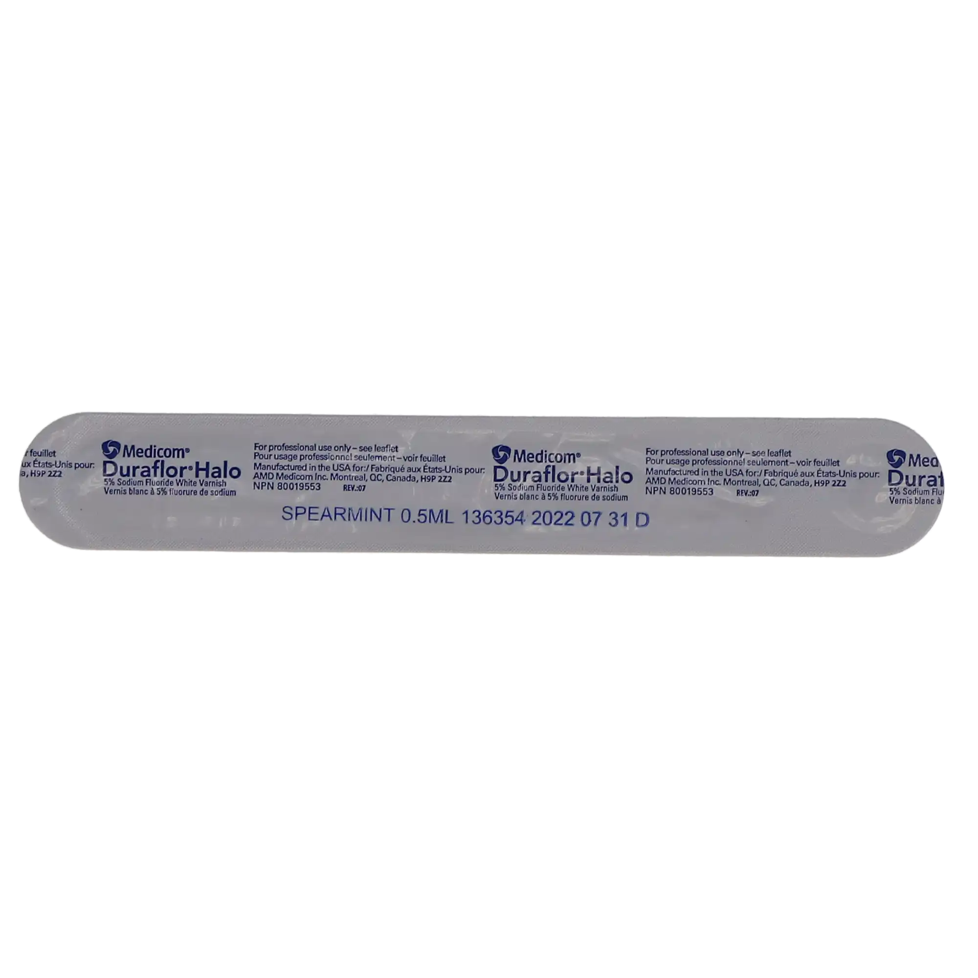 Duraflor Halo 5% Sodium Fluoride White Varnish, Unit Dose, 0.5 ml, Spearmint, 32/Pk, 1015-SM32 thumbnail 5