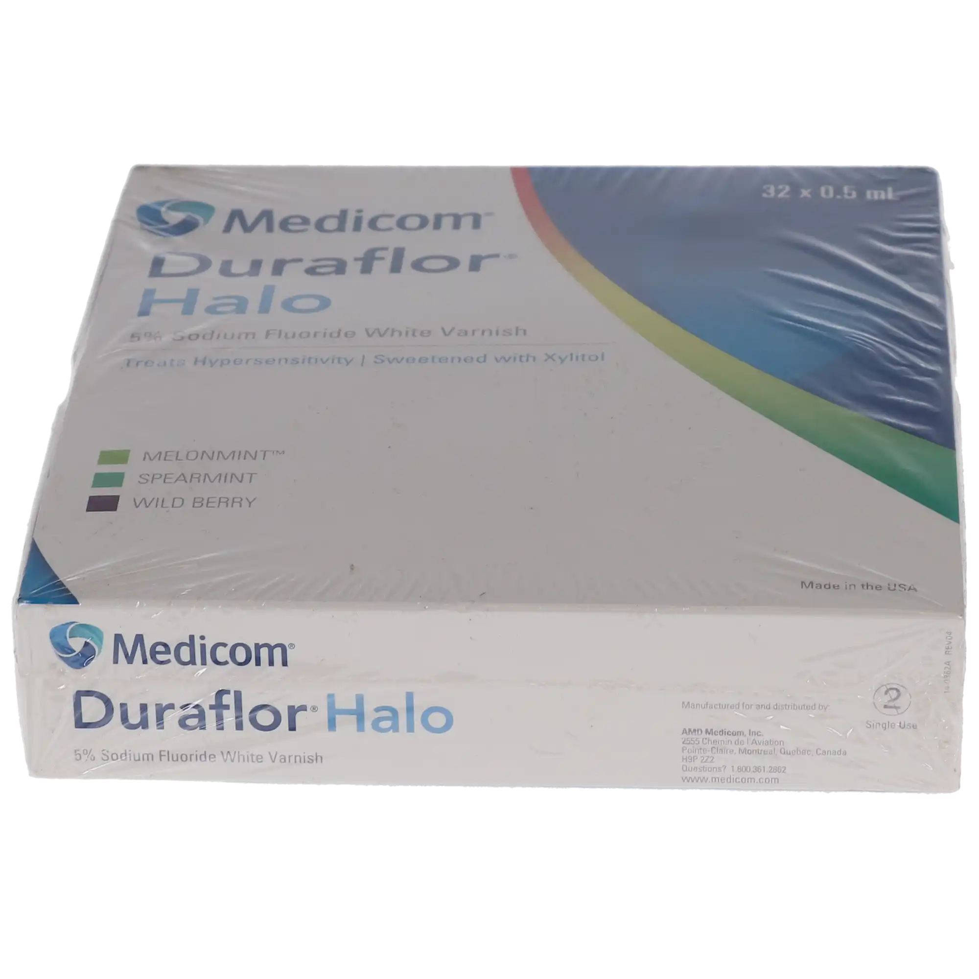 Duraflor Halo 5% Sodium Fluoride White Varnish, Unit Dose, 0.5 ml, Wild Berry, 32/Pk, 1015-WB32 thumbnail 4