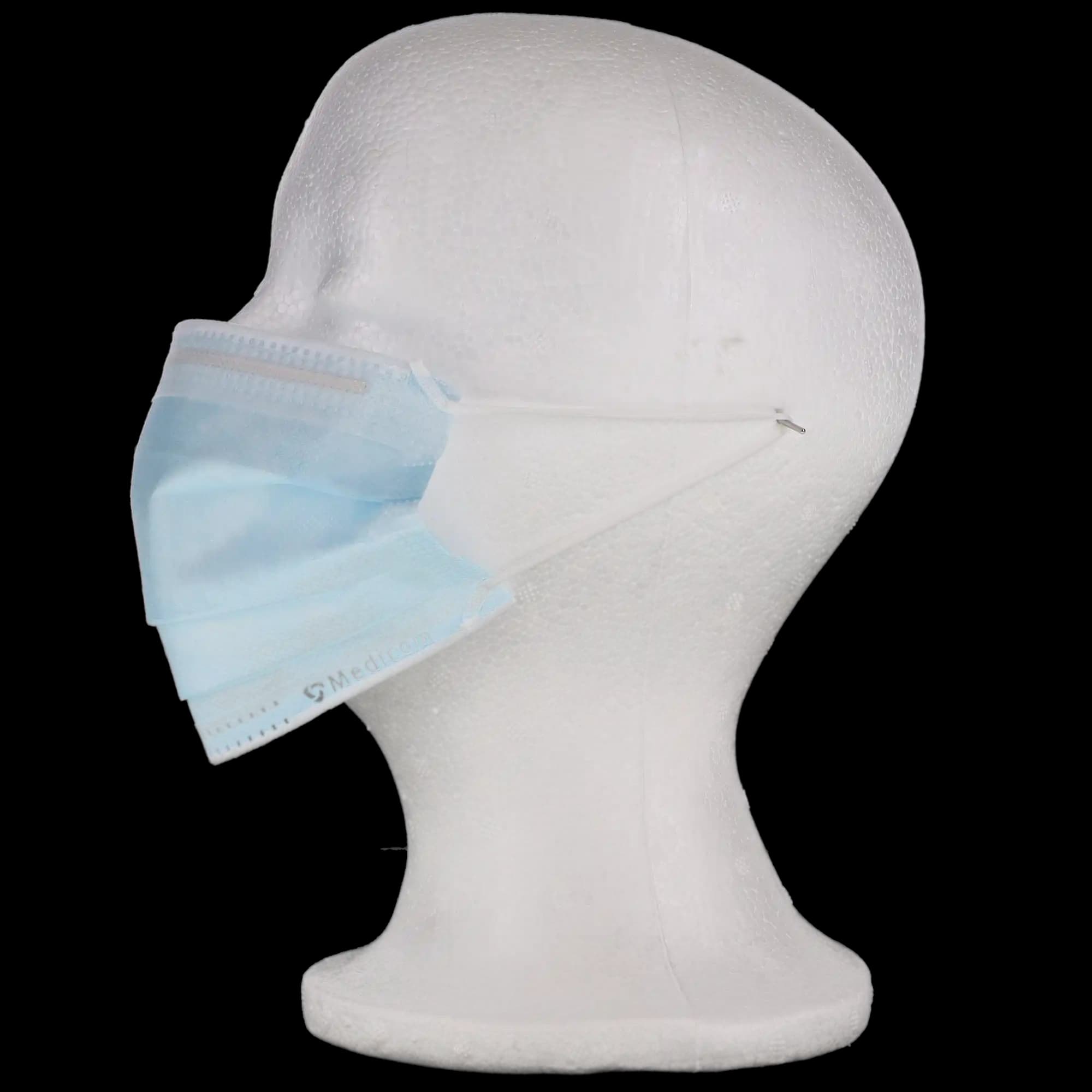 SafeMask® Premier Elite™ Procedure Earloop Face Mask, ASTM Level 3, Blue, 50/Box, 2042 thumbnail 12