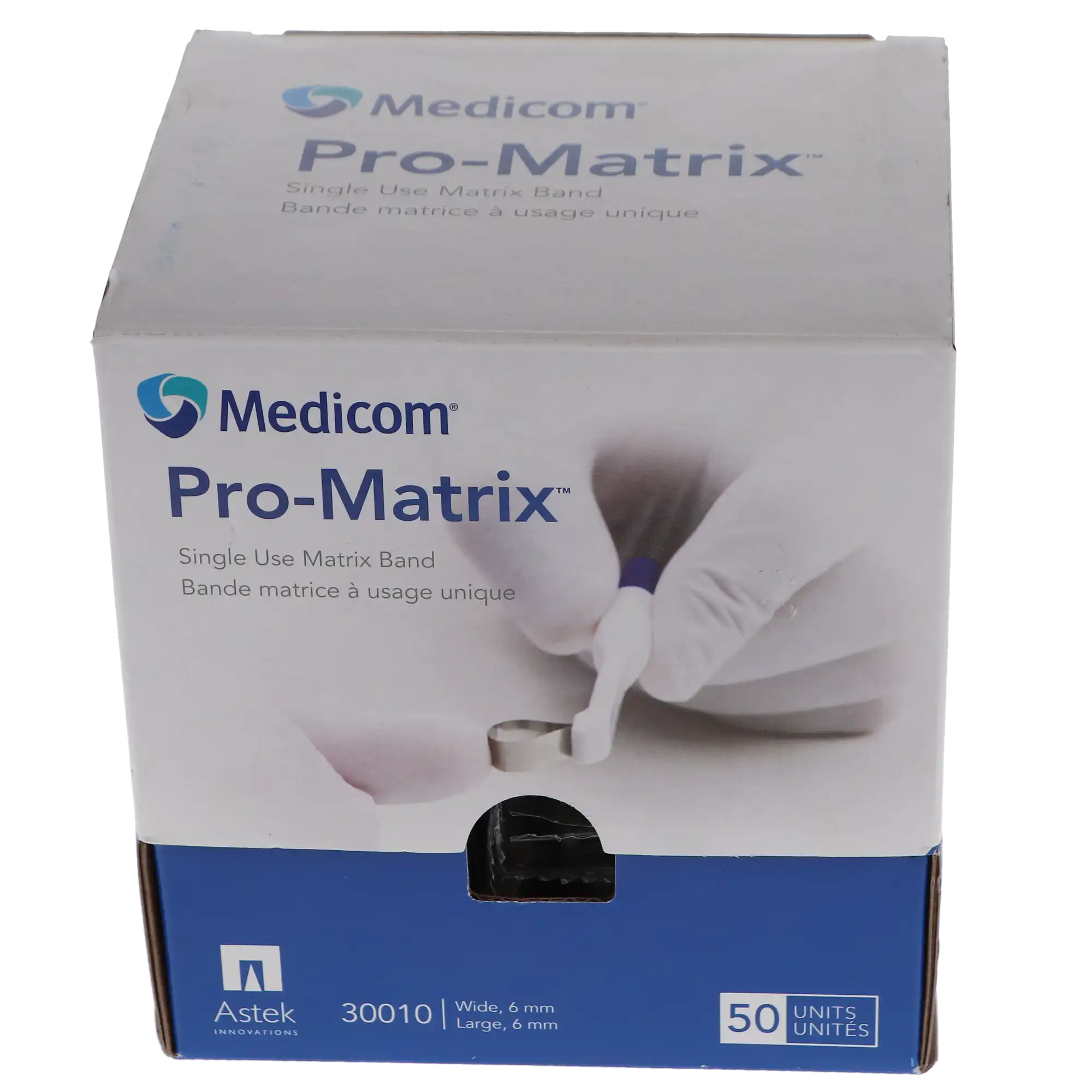 Young Dental Pro-Matrix Single-Use Matrix Bands, Wide, 6 mm, Blue, 50/Pk, 19005 thumbnail 12