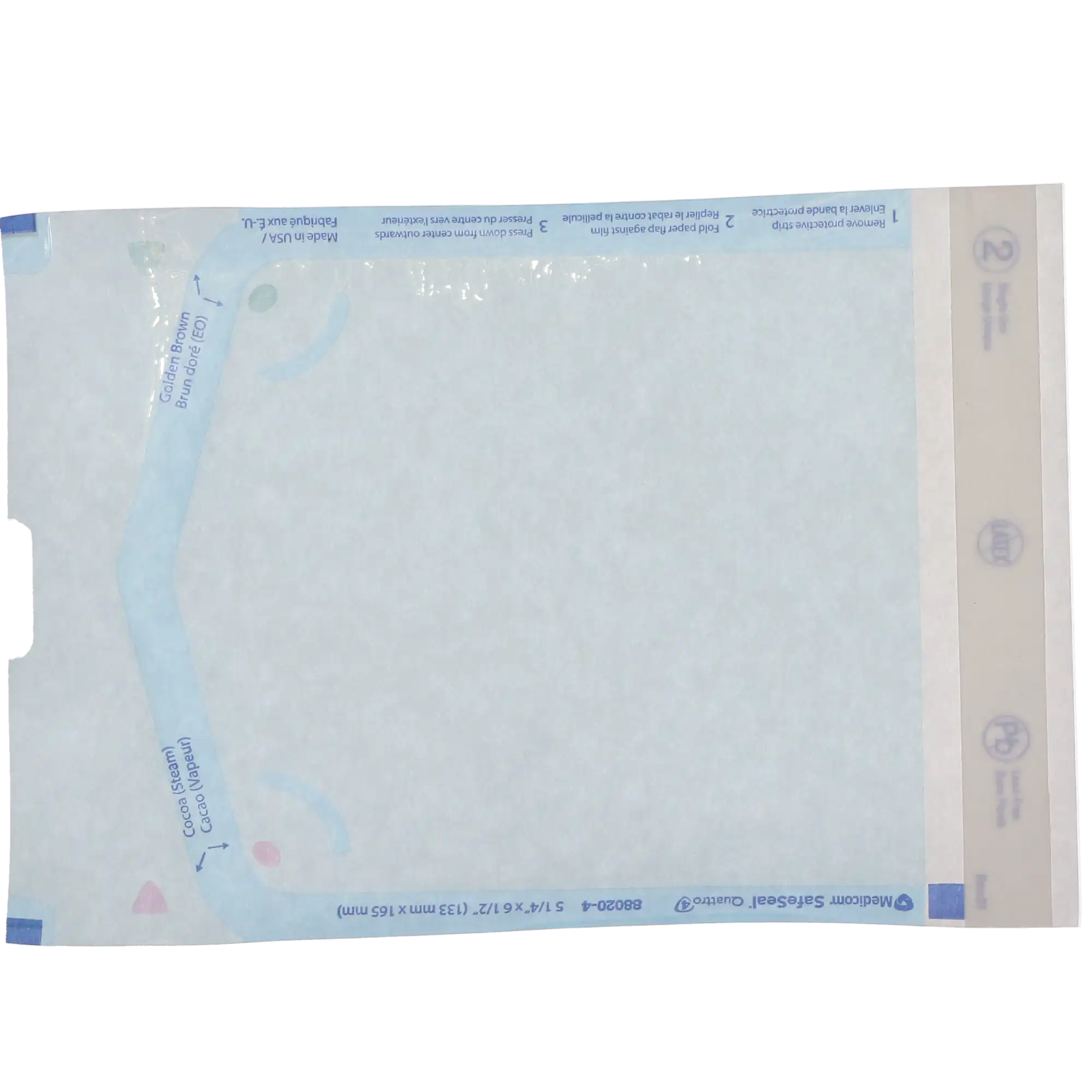 Medicom SafeSeal Quattro Self-Sealing Sterilization Pouches, 5.25" x 6.5", 200/Box, 88020-4 thumbnail 12