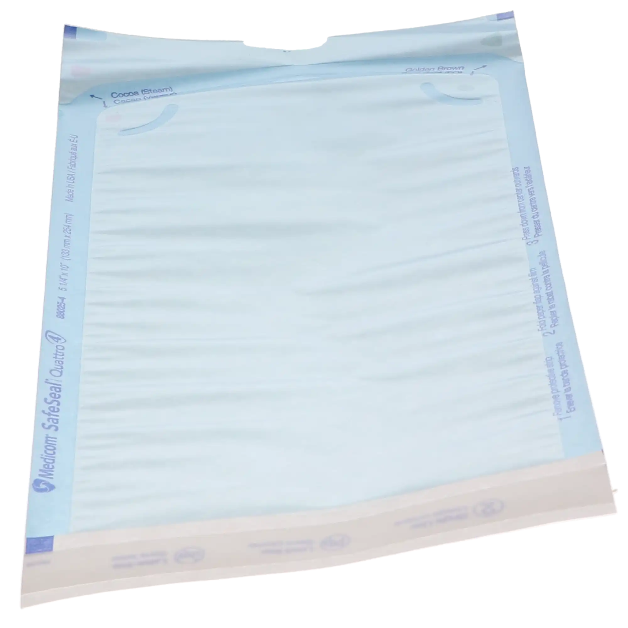 SafeSeal Quattro Self-Sealing Sterilization Pouches, 5.25" x 10", 200/Box, 88025-4 thumbnail 8