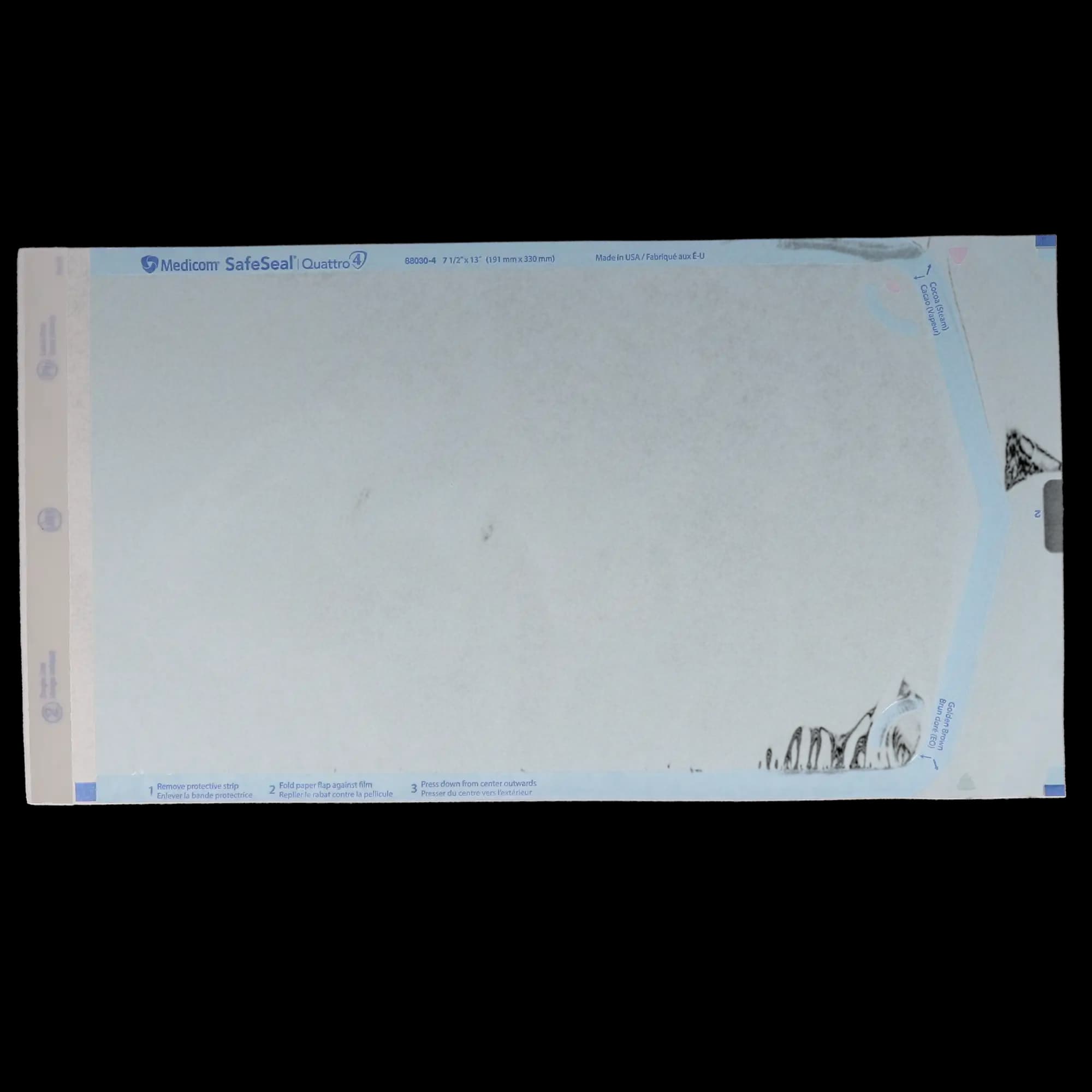 SafeSeal Quattro Self-Sealing Sterilization Pouches, 7.5" x 13", 200/Box, 88030-4 thumbnail 11
