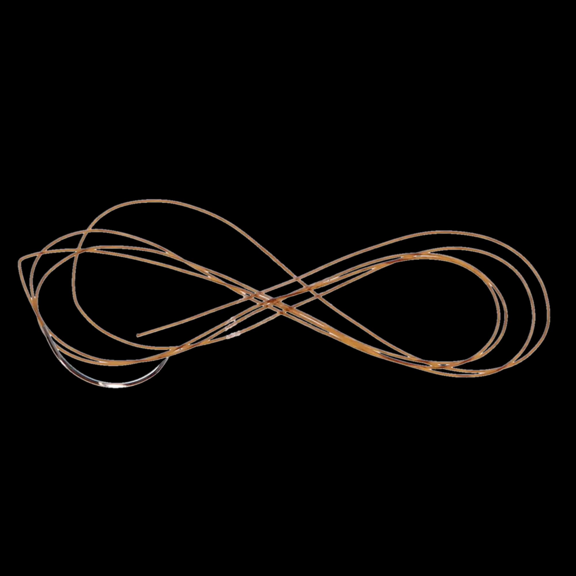 Look Chromic Gut Absorbable Suture, 3-0, 18" (45 cm), C-6 Reverse Cutting Needle, 3/8 Circle, 12/Pk, 525B thumbnail 7