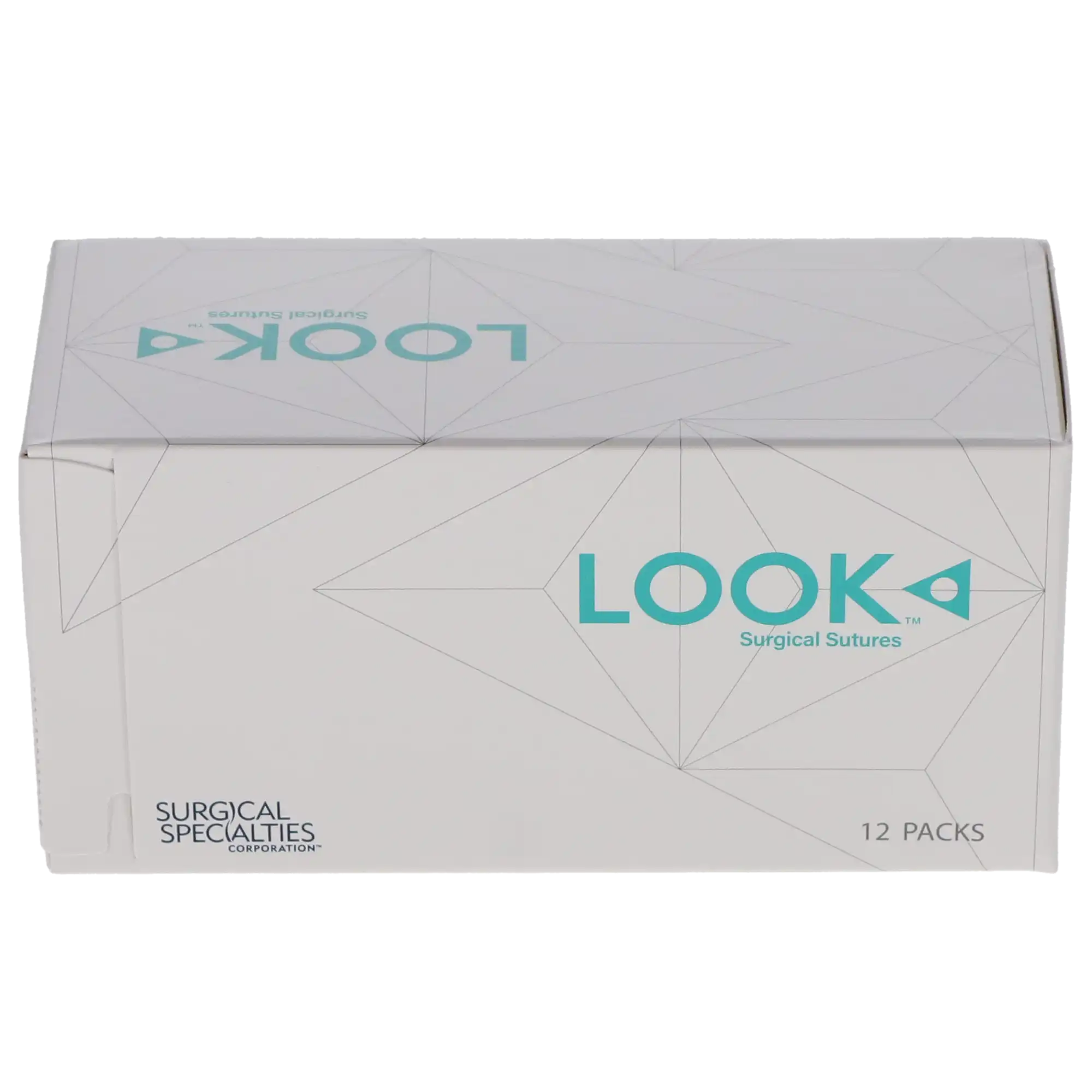 Look Plain Gut Absorbable Suture, 3-0, 27" (70 cm), C-6 Reverse Cutting Needle, 3/8 Circle, Beige, 12/Box, 554B thumbnail 8