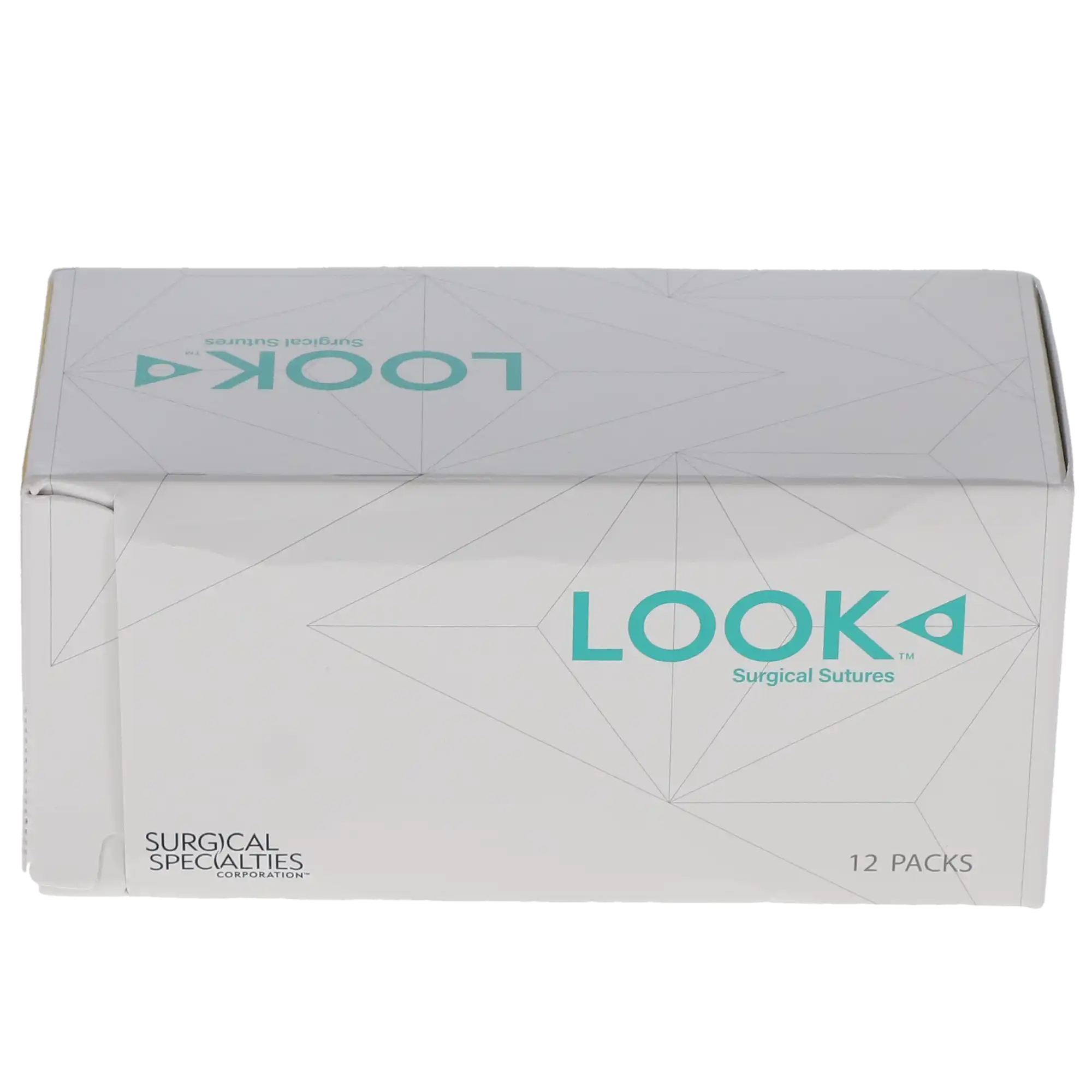 Look Plain Gut Absorbable Suture, 4-0, 18", C-6 Reverse Cutting Needle, 3/8 Circle, 12/Box, 591B thumbnail 8