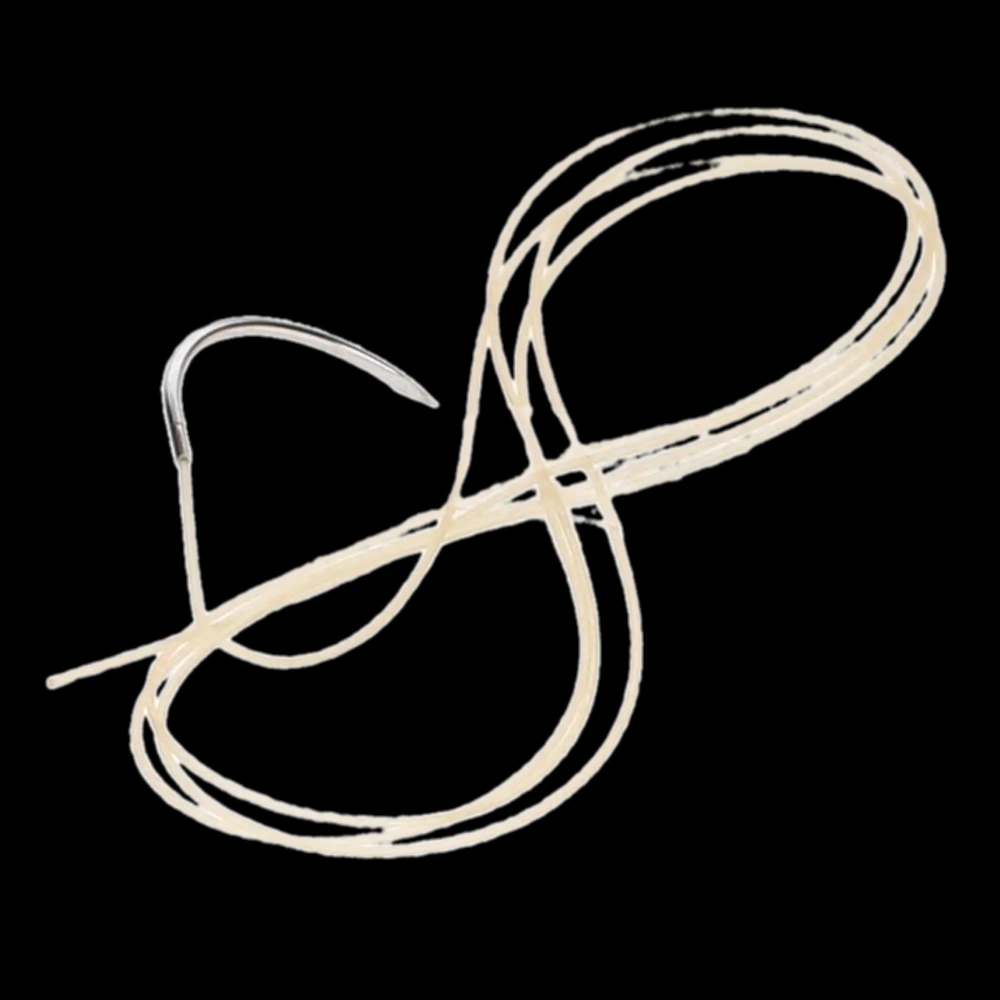 Look Plain Gut Absorbable Suture, 3-0, 18", C-6 Reverse Cutting Needle, 19 mm 3/8 Circle, Beige, 12/Box, 592B thumbnail 6