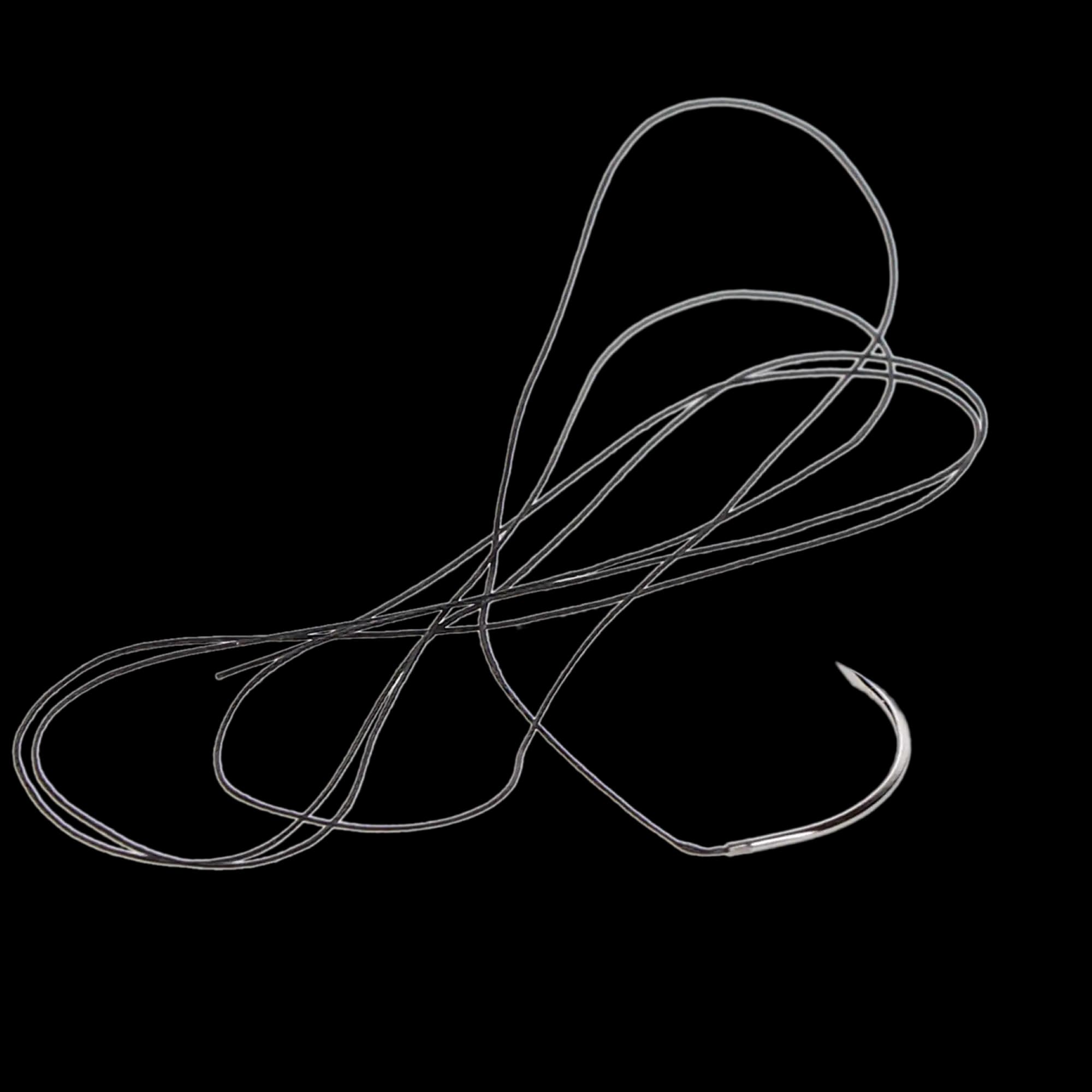 Look 781B Silk Black Braided Non-Absorbable Suture, 4-0, 18" (45 cm), C-6 Reverse Cutting 3/8 Circle Needle, 12/Box thumbnail 6