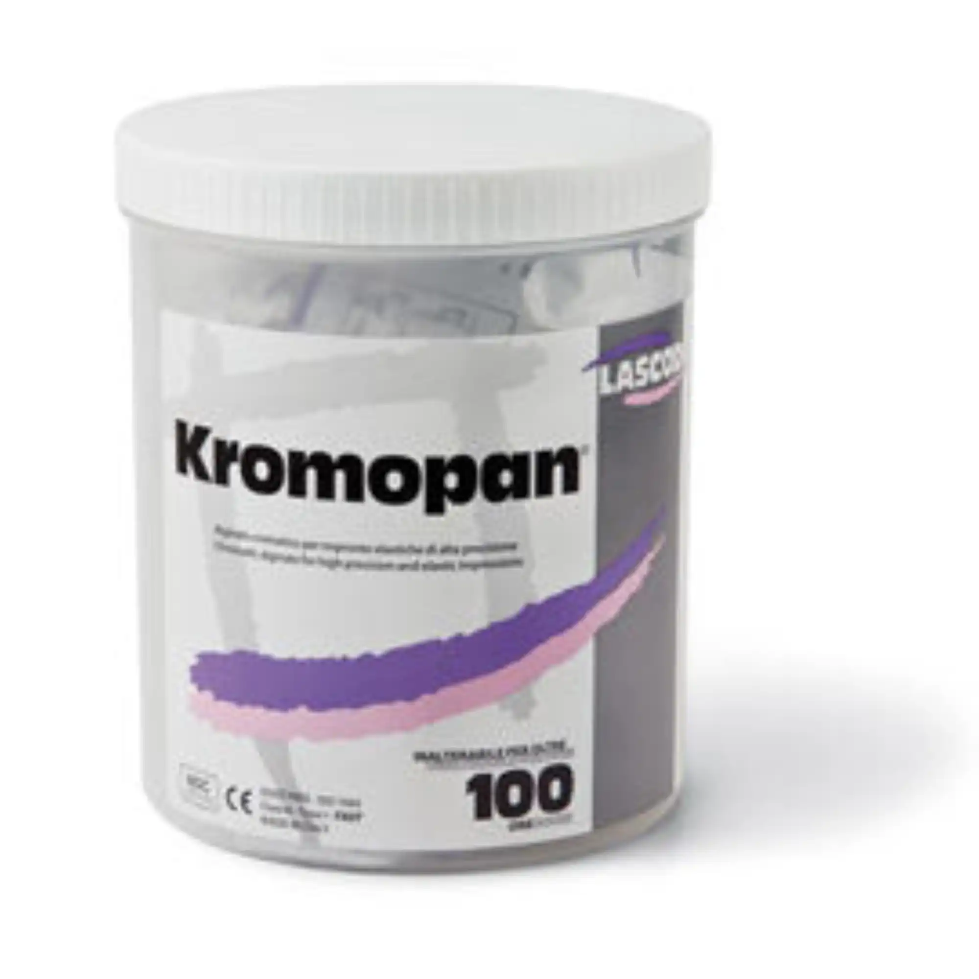 Kromopan 100 Chromatic Dust-Free Fast Set Alginate, Mint, 1 lb Canister, KRM203 thumbnail 2