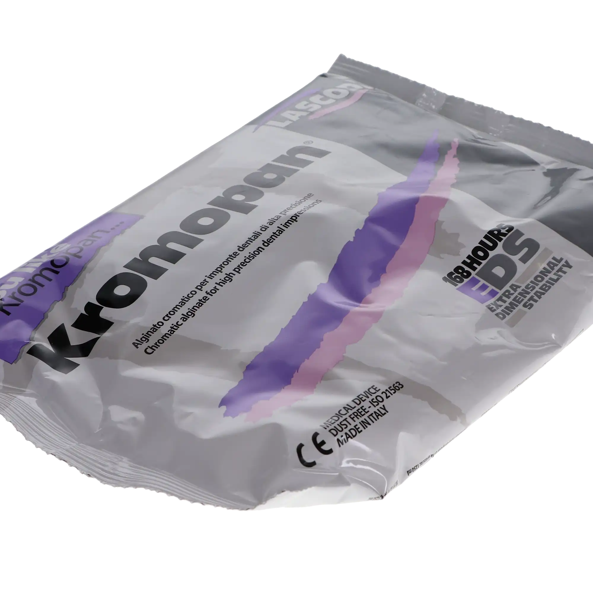 Kromopan 100 Chromatic Alginate Impression Material, Fast Set, Dust Free, Mint Flavor, 1 lb (450 g) Pouch, KRM302 thumbnail 2