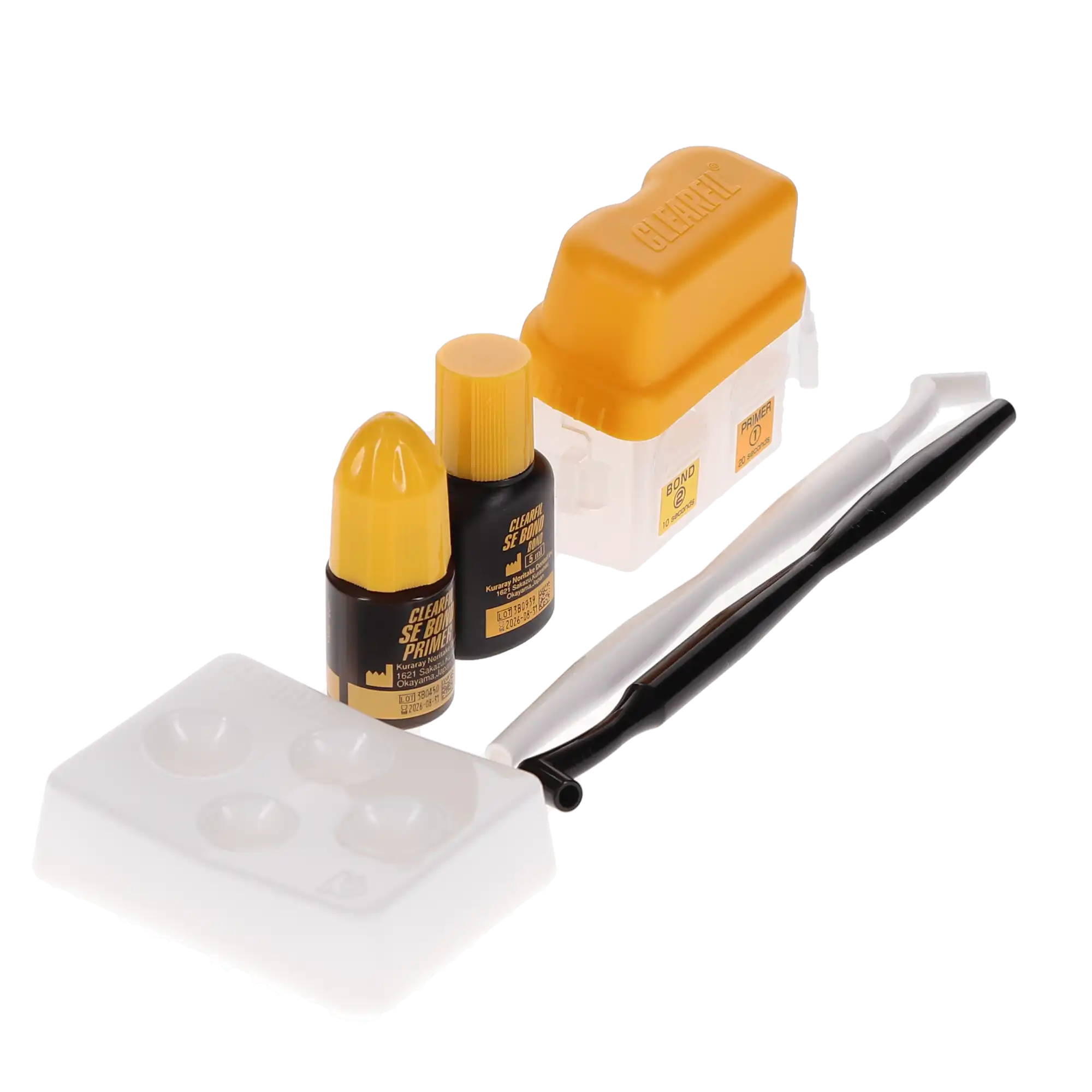 Kuraray Clearfil SE Bond Self-Etch Light-Cure Bonding System Kit, 6 mL Primer, 5 mL Bond, 1970KA thumbnail 12