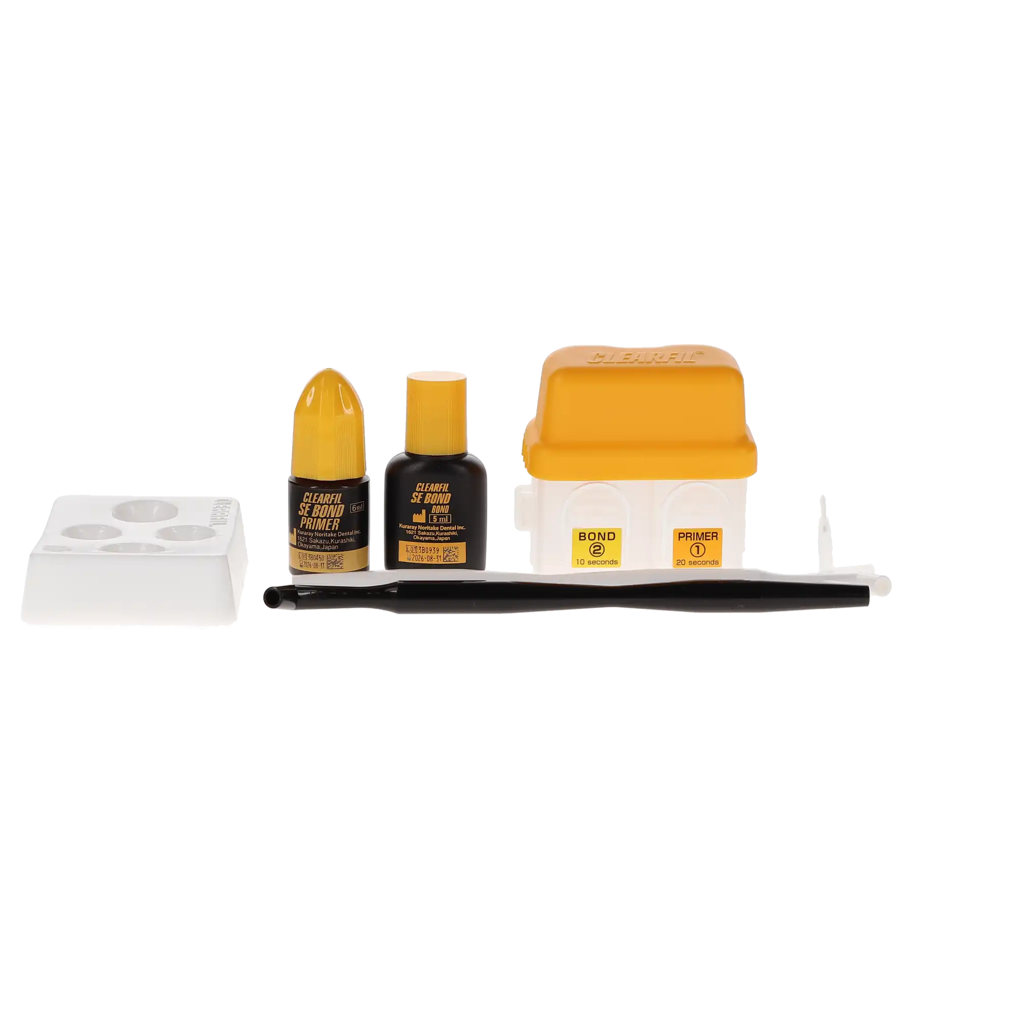 Kuraray Clearfil SE Bond Self-Etch Light-Cure Bonding System Kit, 6 mL Primer, 5 mL Bond, 1970KA thumbnail 16