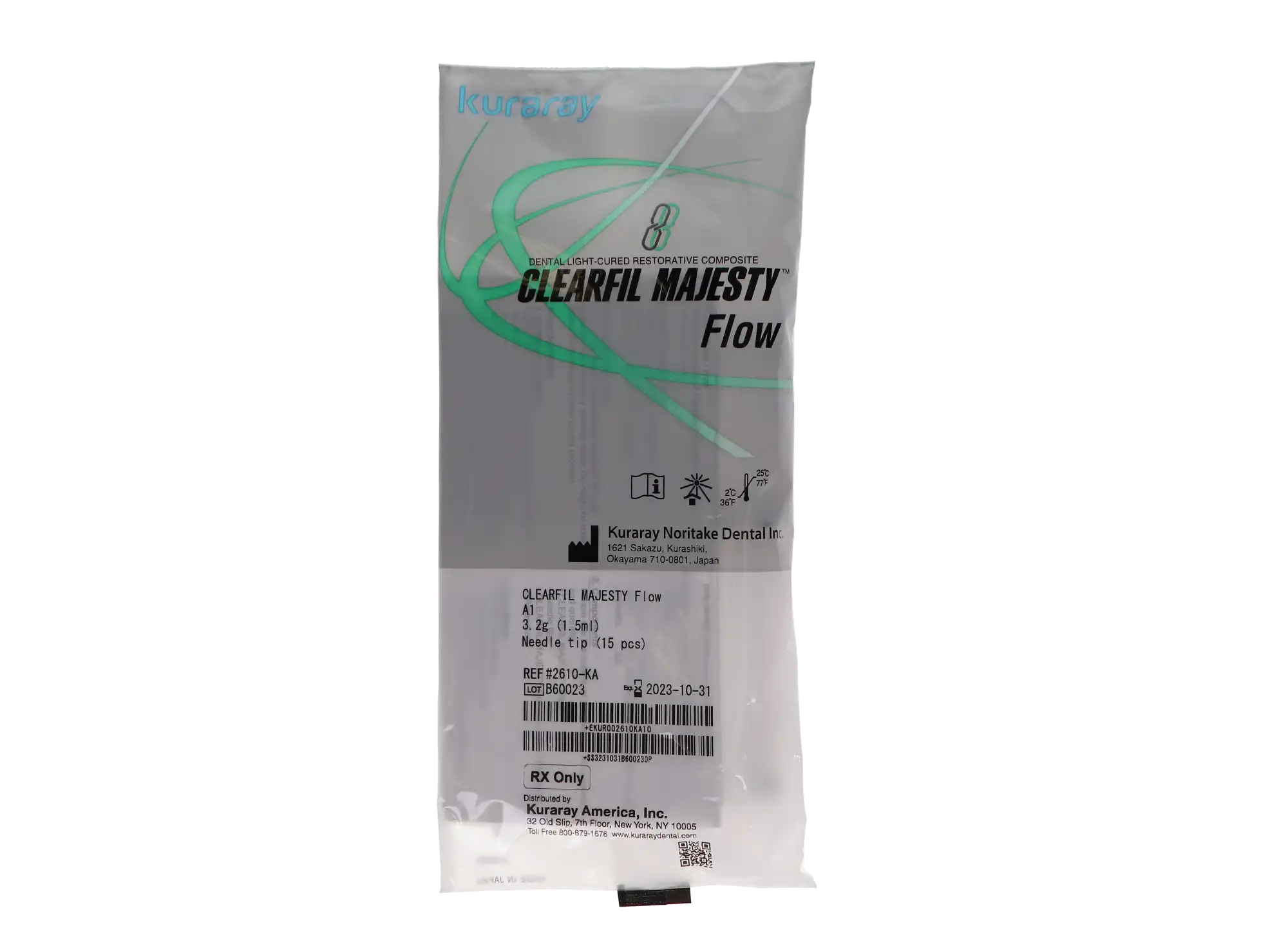 Clearfil Majesty Flow Flowable Composite, Shade A1, 3.2 g Syringe Refill with 15 Tips, 2610KA thumbnail 6