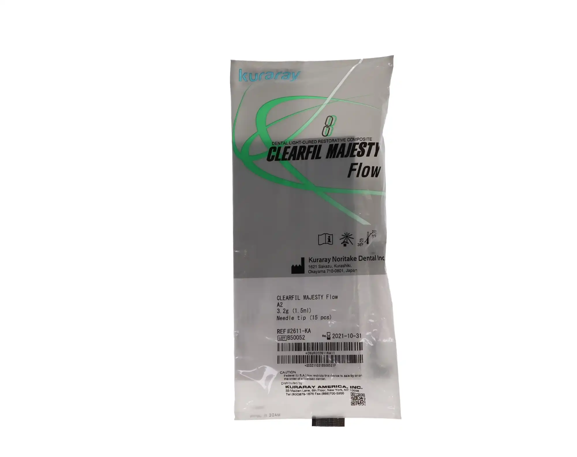 Clearfil Majesty Flow Flowable Composite, Shade A2, 3.2 g Syringe Refill with 15 Tips, 2611KA thumbnail 7