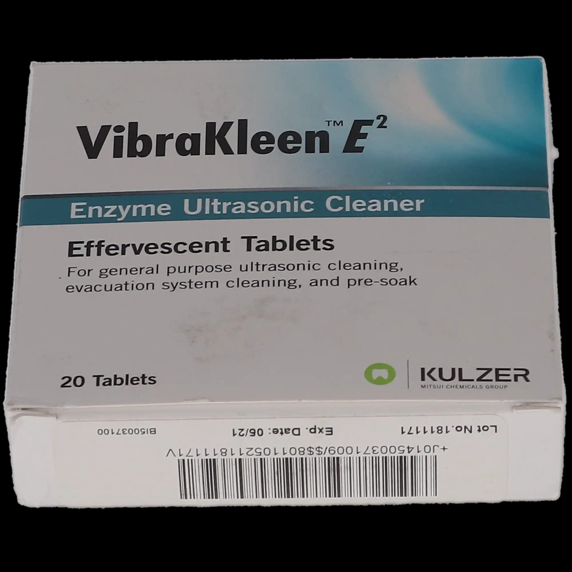 VibraKleen E2 Enzymatic Ultrasonic Cleaning Solution Tablets, Mint Scent, 20/Box, 50037100 thumbnail 11