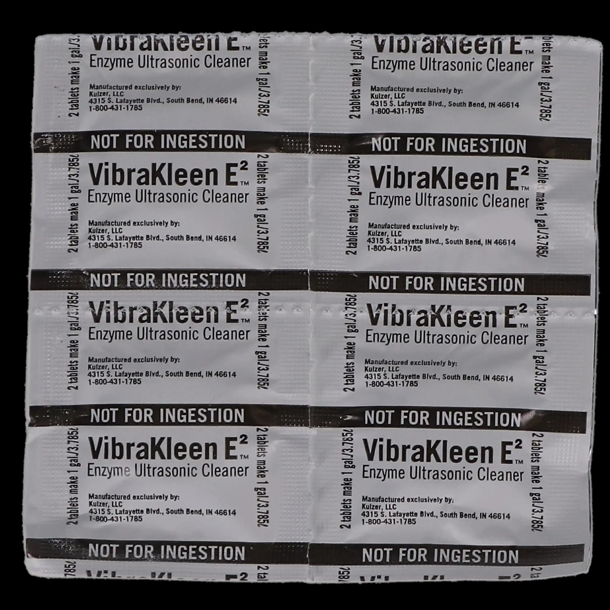 VibraKleen E2 Enzymatic Ultrasonic Cleaning Solution Tablets, Mint Scent, 20/Box, 50037100 thumbnail 12