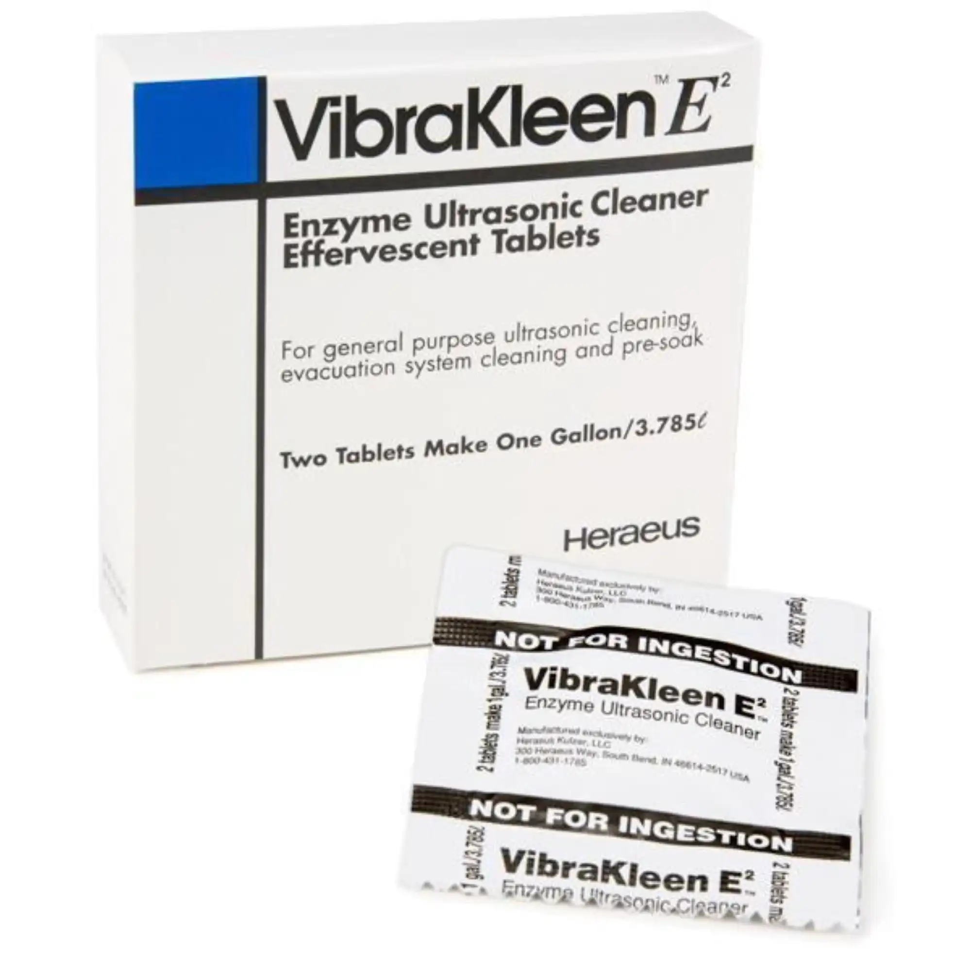 VibraKleen E2 Enzymatic Ultrasonic Cleaning Tablets, Mint Scent, 80/Box, 50037101 thumbnail 7