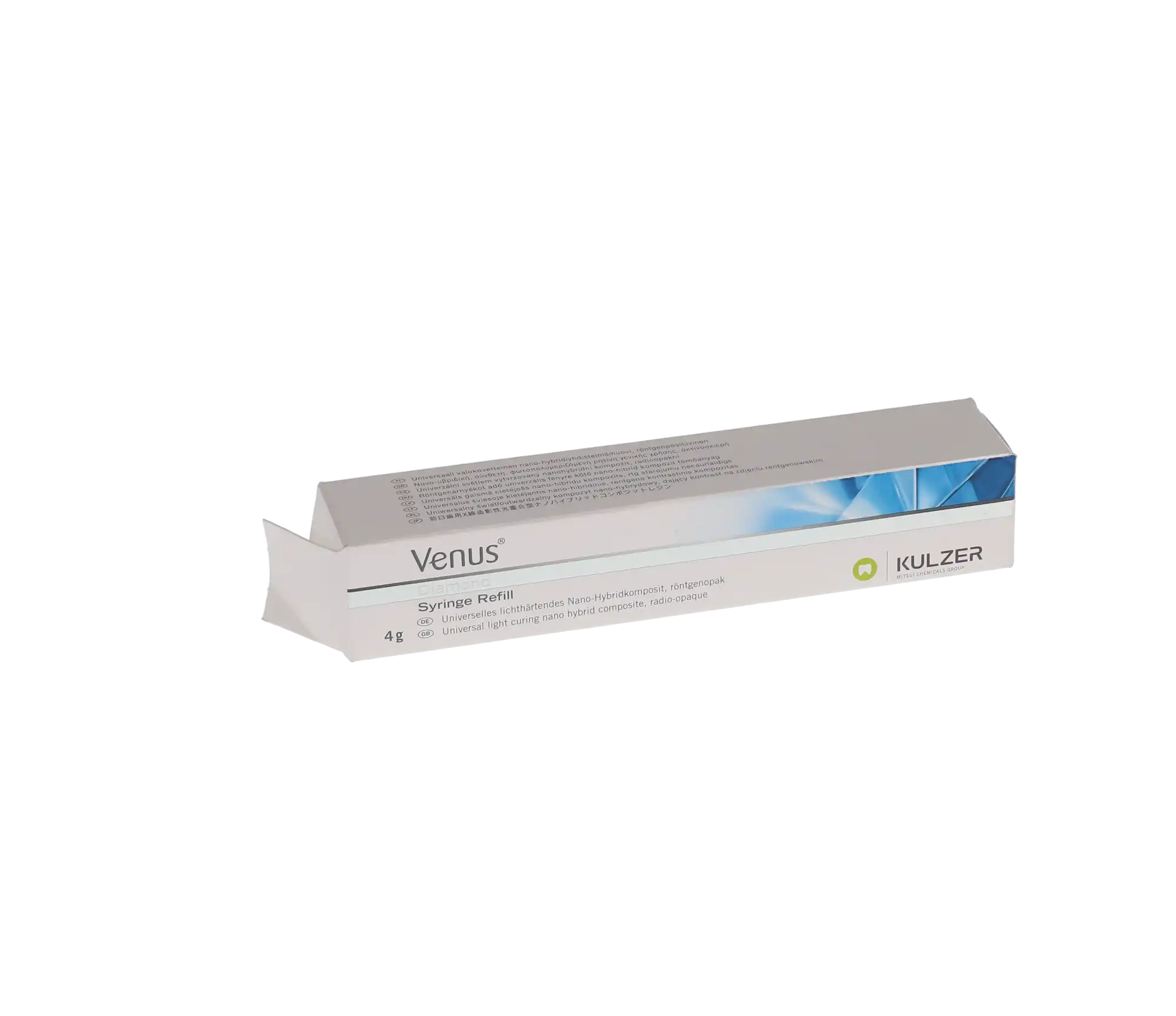 Venus Diamond Nanohybrid Universal Composite, Light-Cure, Syringe Refill, 4 g, A2, 1/Pk, 66035472 thumbnail 11