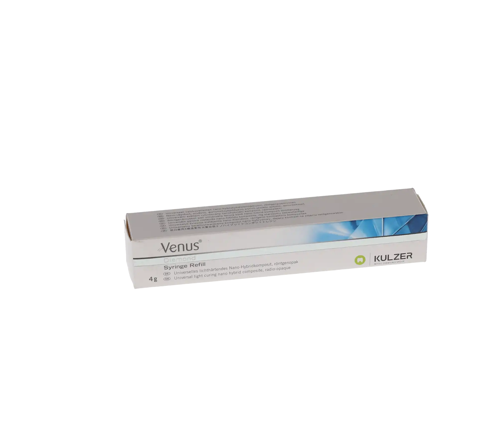 Venus Diamond Nanohybrid Universal Composite, Light-Cure, A3, 4 g Syringe Refill, 1/Pk, 66035474 thumbnail 10