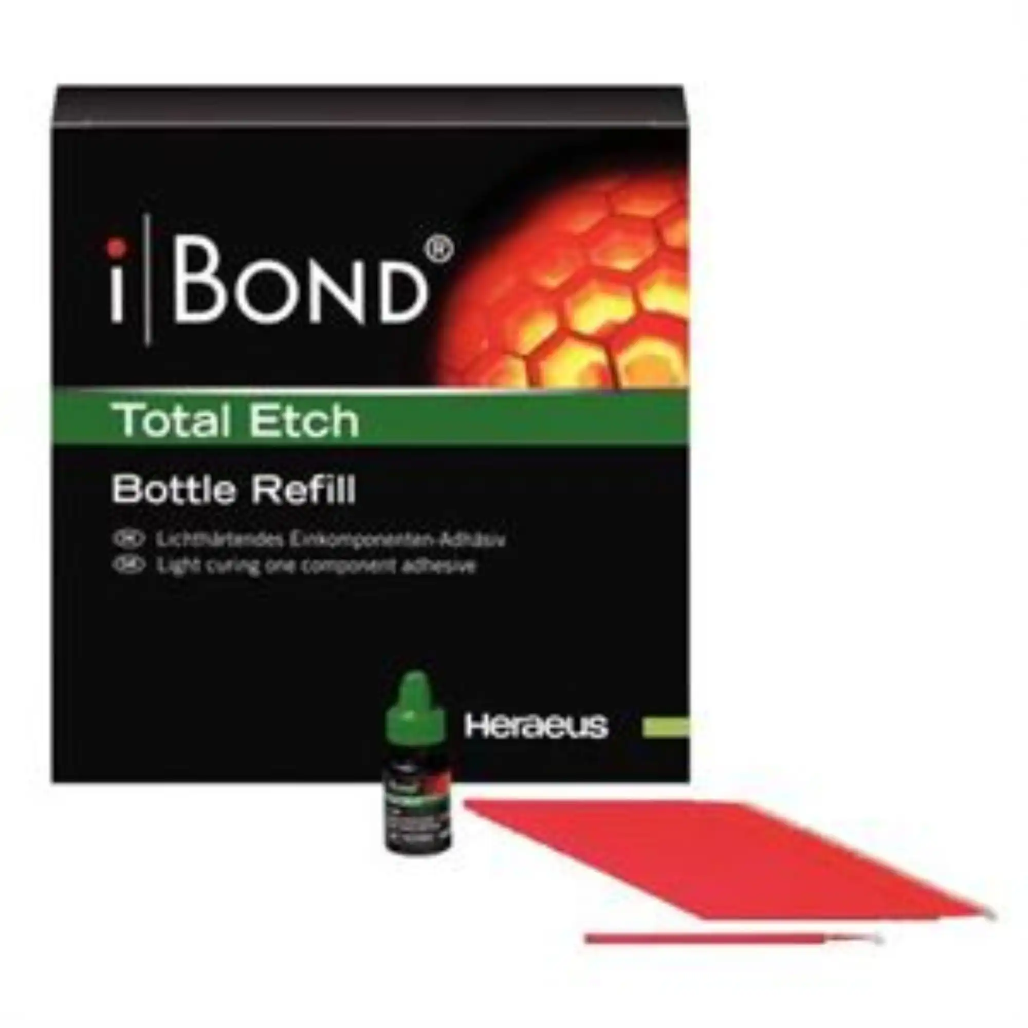 iBOND Total Etch Light-Cure Bonding Agent, Bottle Refill, 4 ml Bottle with 50 Application Tips, 66040094 thumbnail 2