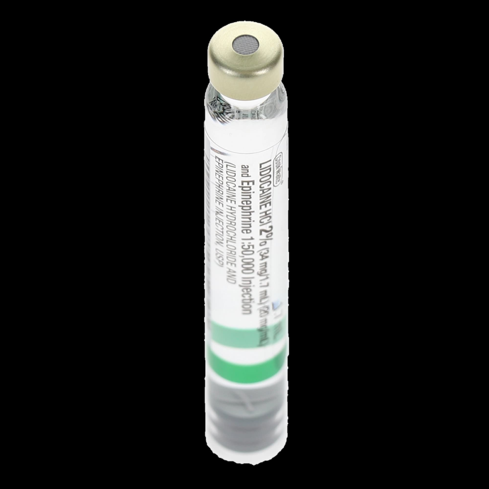 Cook-Waite Lidocaine HCl 2% with Epinephrine 1:50,000, 1.7 mL Cartridges, 50/Bx, SEP-99169 thumbnail 2