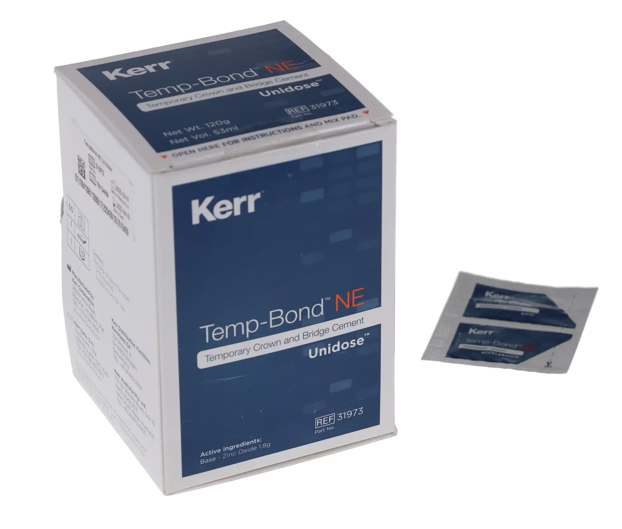 TempBond NE Non-Eugenol Temporary Cement, Unidose Packets, 2.4 g, 50/Pk, 31973 thumbnail 11