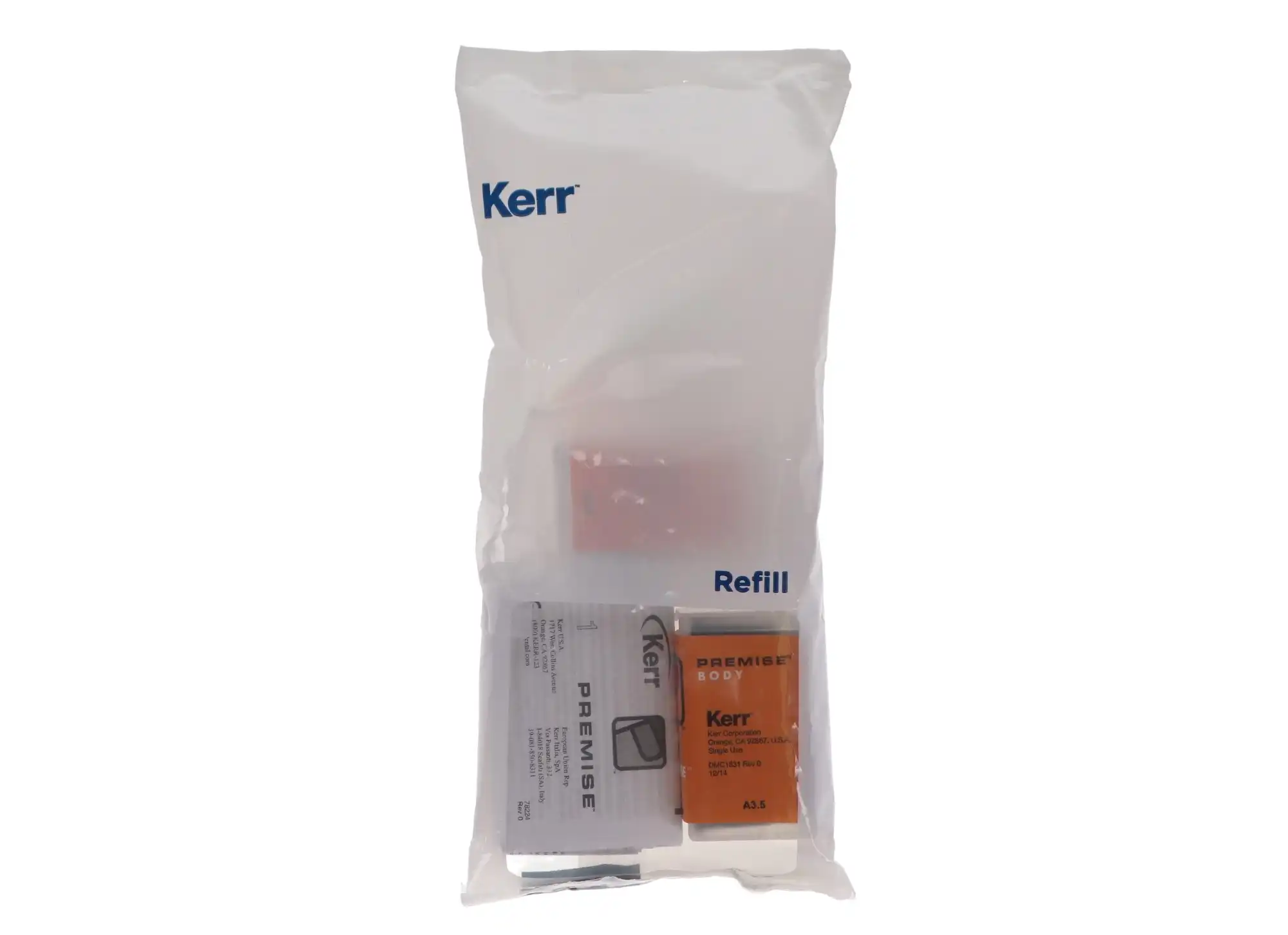 Premise Universal Nanofilled Composite, Unidose Refill, Body A3.5, 0.2 g, 20/Pk, 32653 thumbnail 10