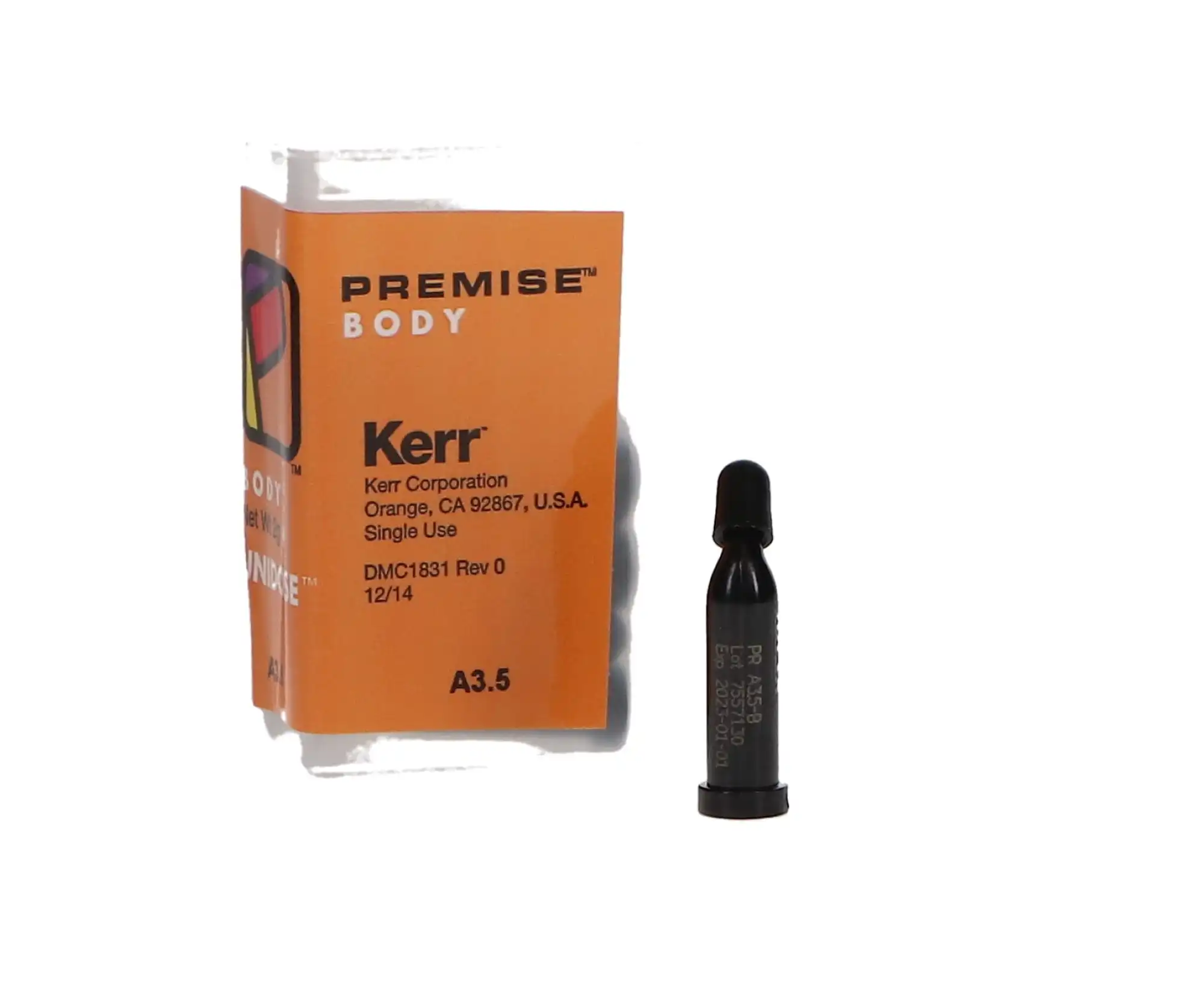 Premise Universal Nanofilled Composite, Unidose Refill, Body A3.5, 0.2 g, 20/Pk, 32653 thumbnail 11